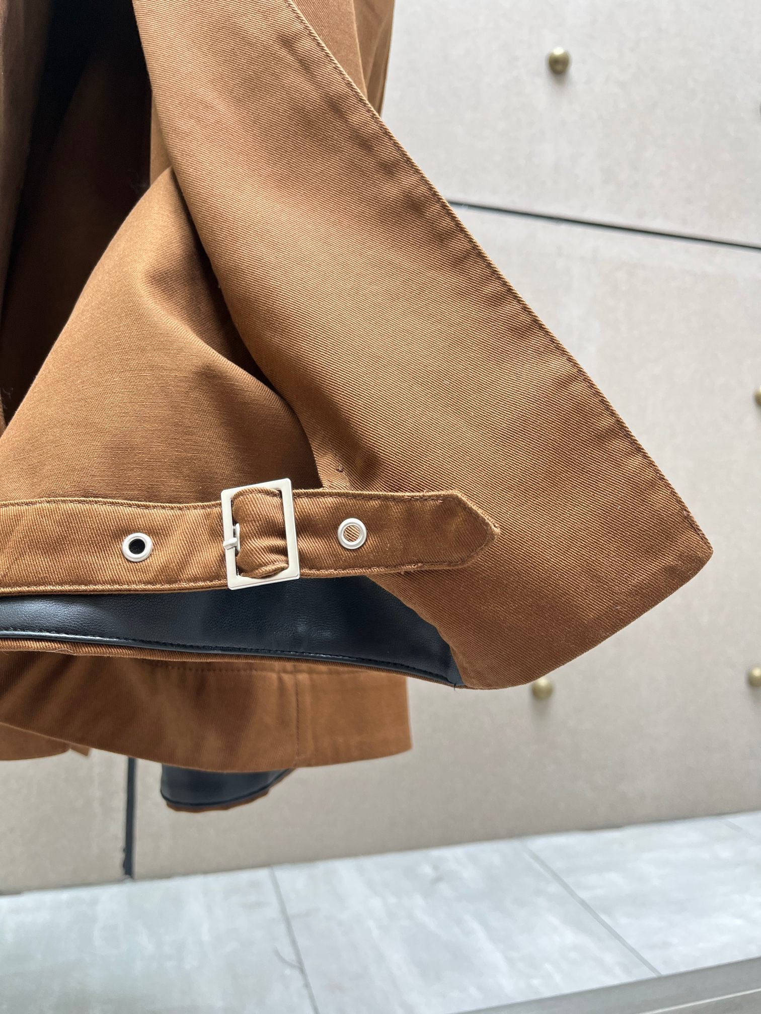 ❤️伞形大摆风衣！棉 两色 SML