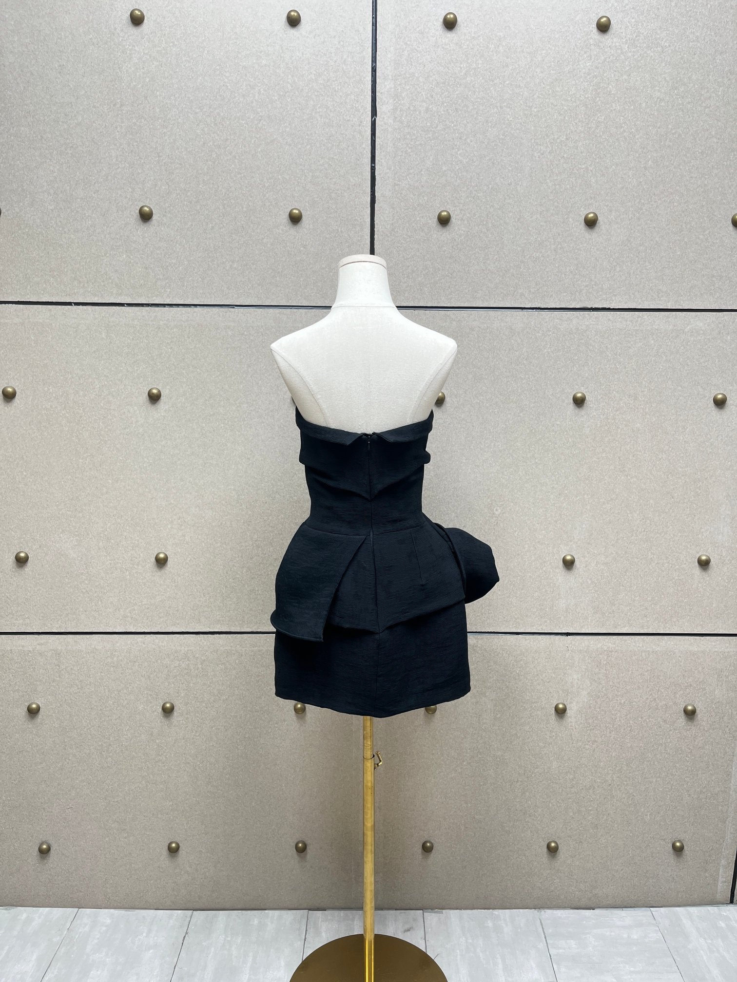 ❤️定制面料裹胸连衣裙！重工 里层有鱼骨胸衣 SML