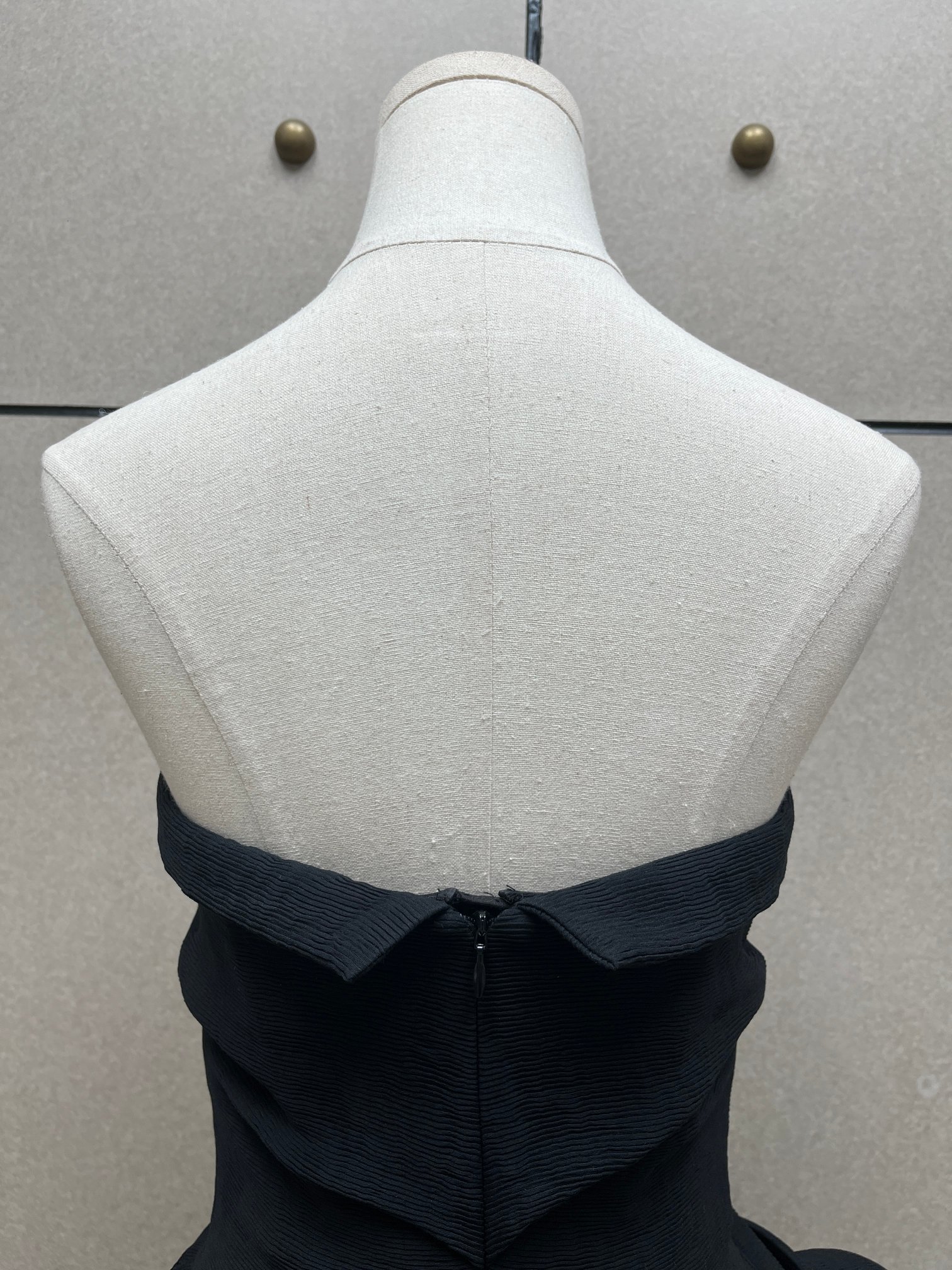 ❤️定制面料裹胸连衣裙！重工 里层有鱼骨胸衣 SML