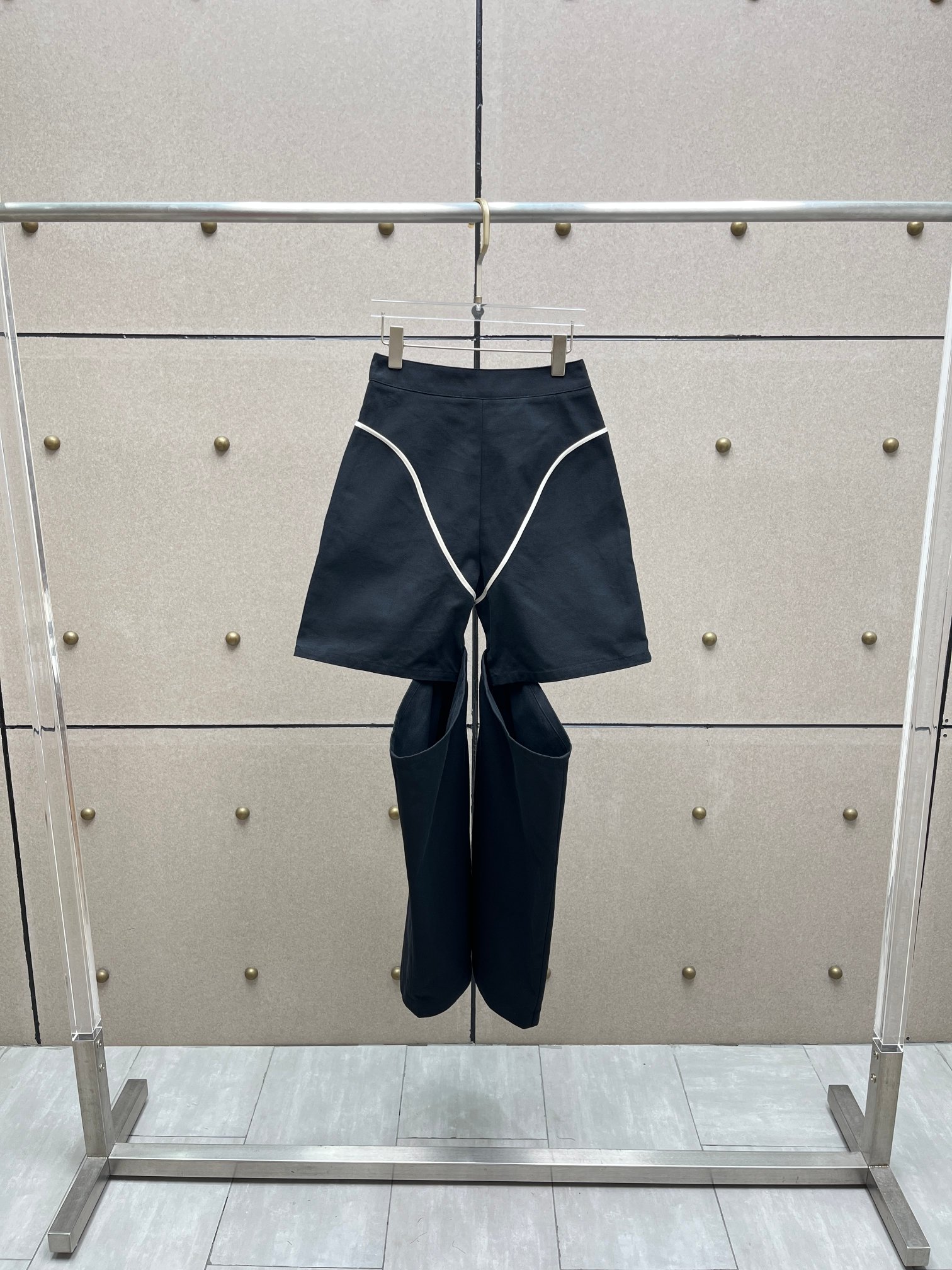 ❤️撞色白边长裤！棉 SML