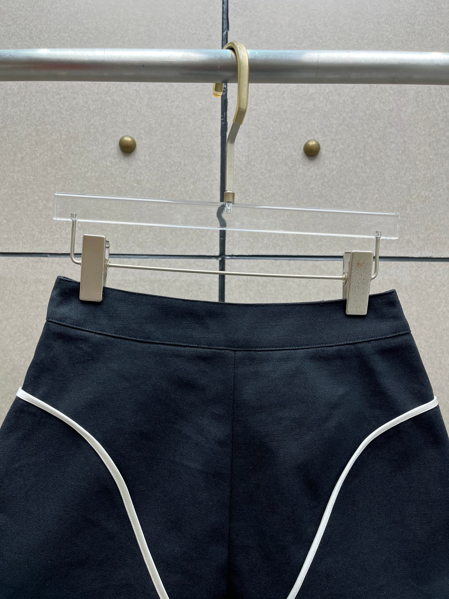 ❤️撞色白边长裤！棉 SML