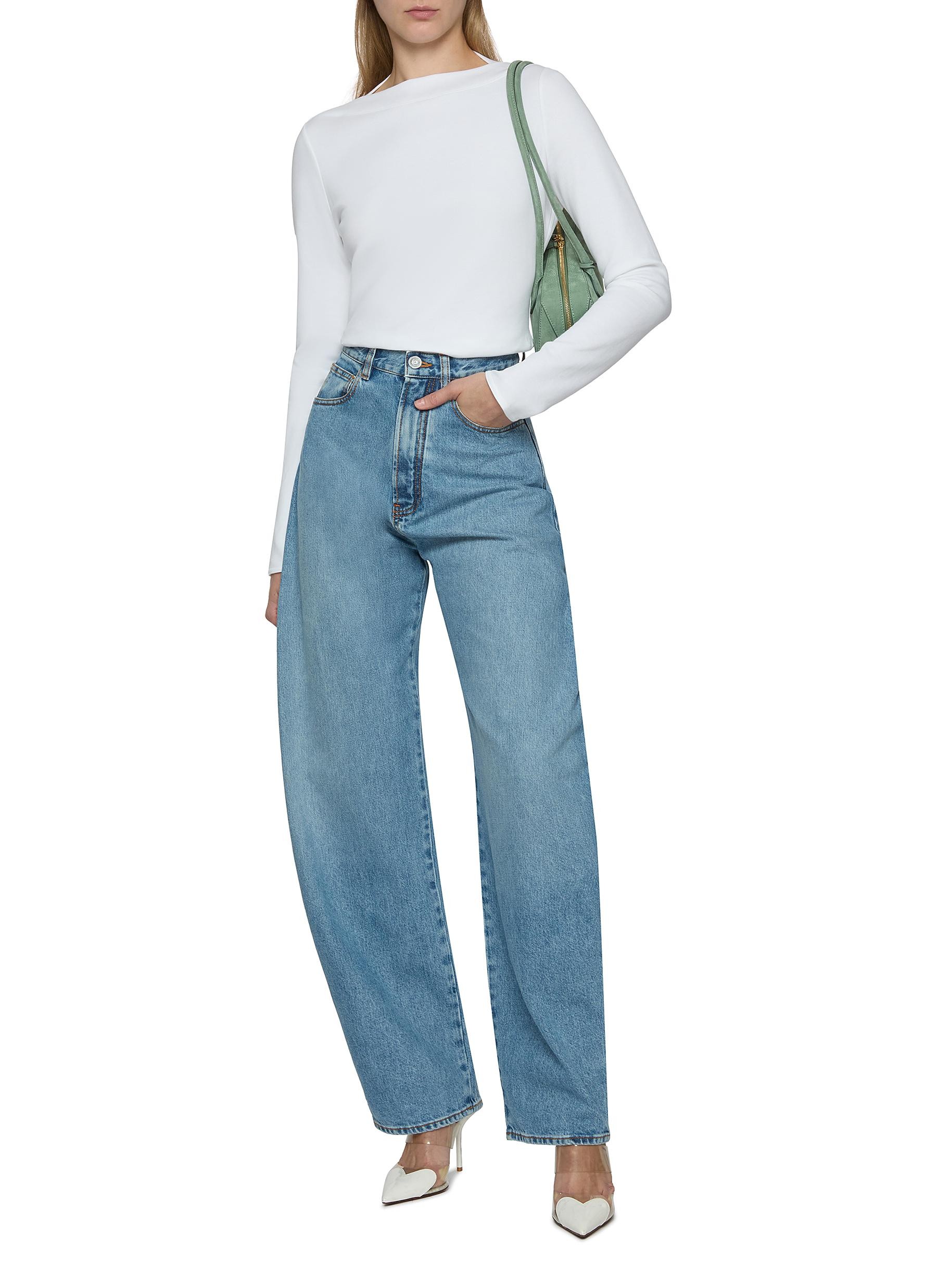 ❤️alai 字母一字领长袖上衣！棉 SML