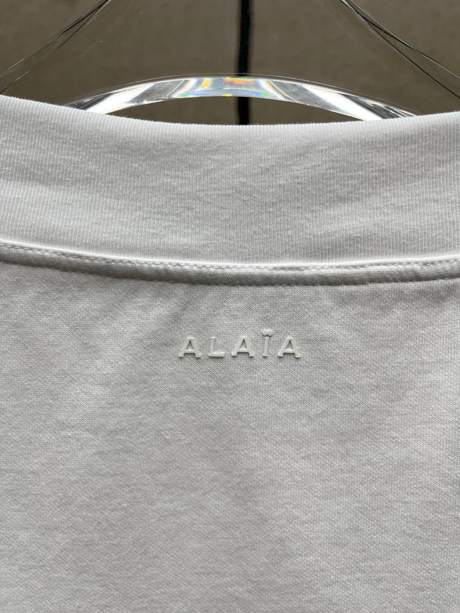 ❤️alai 字母一字领长袖上衣！棉 SML