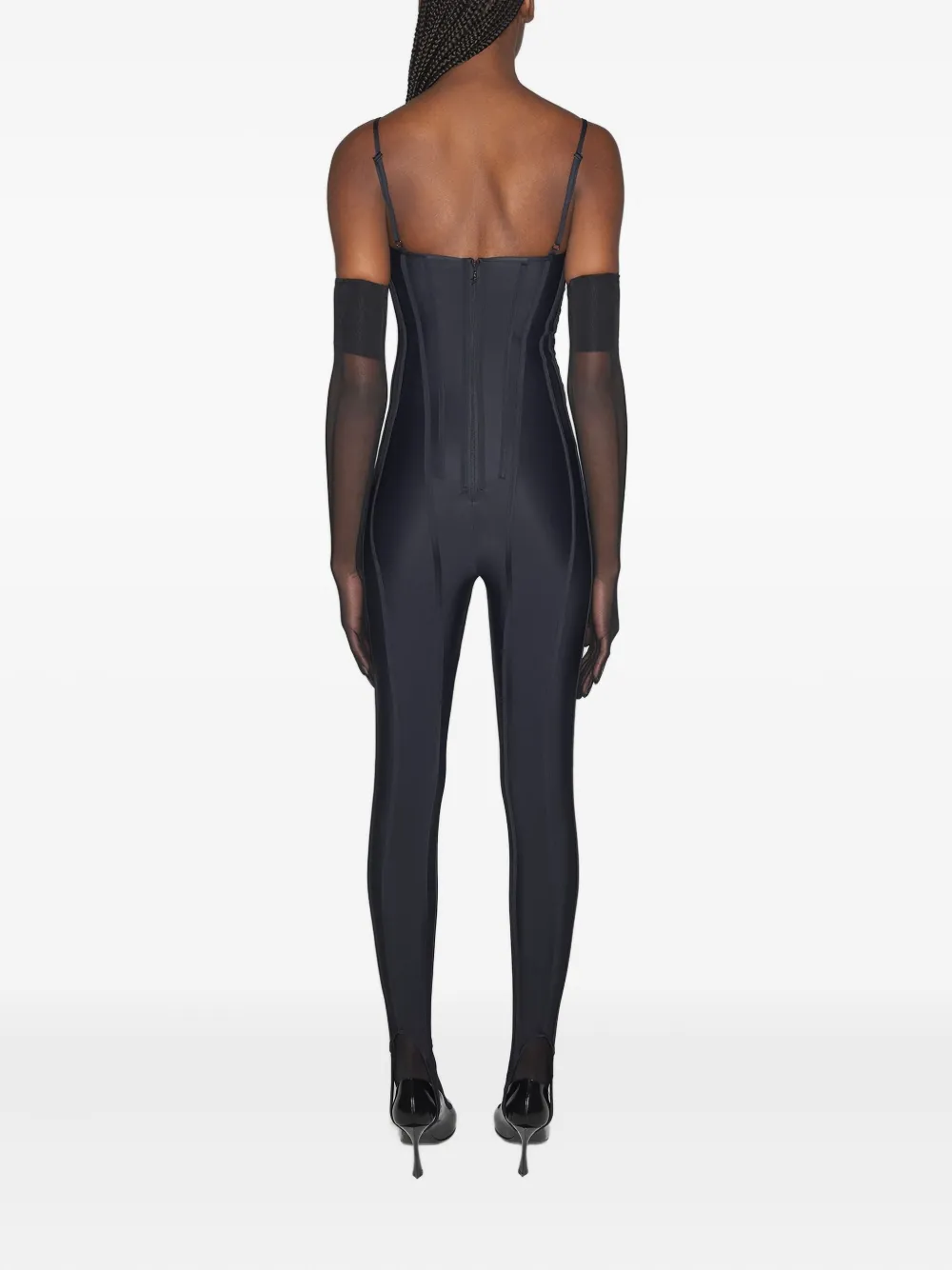 ❤️mugle 鱼骨弹性连体裤！三色 SML