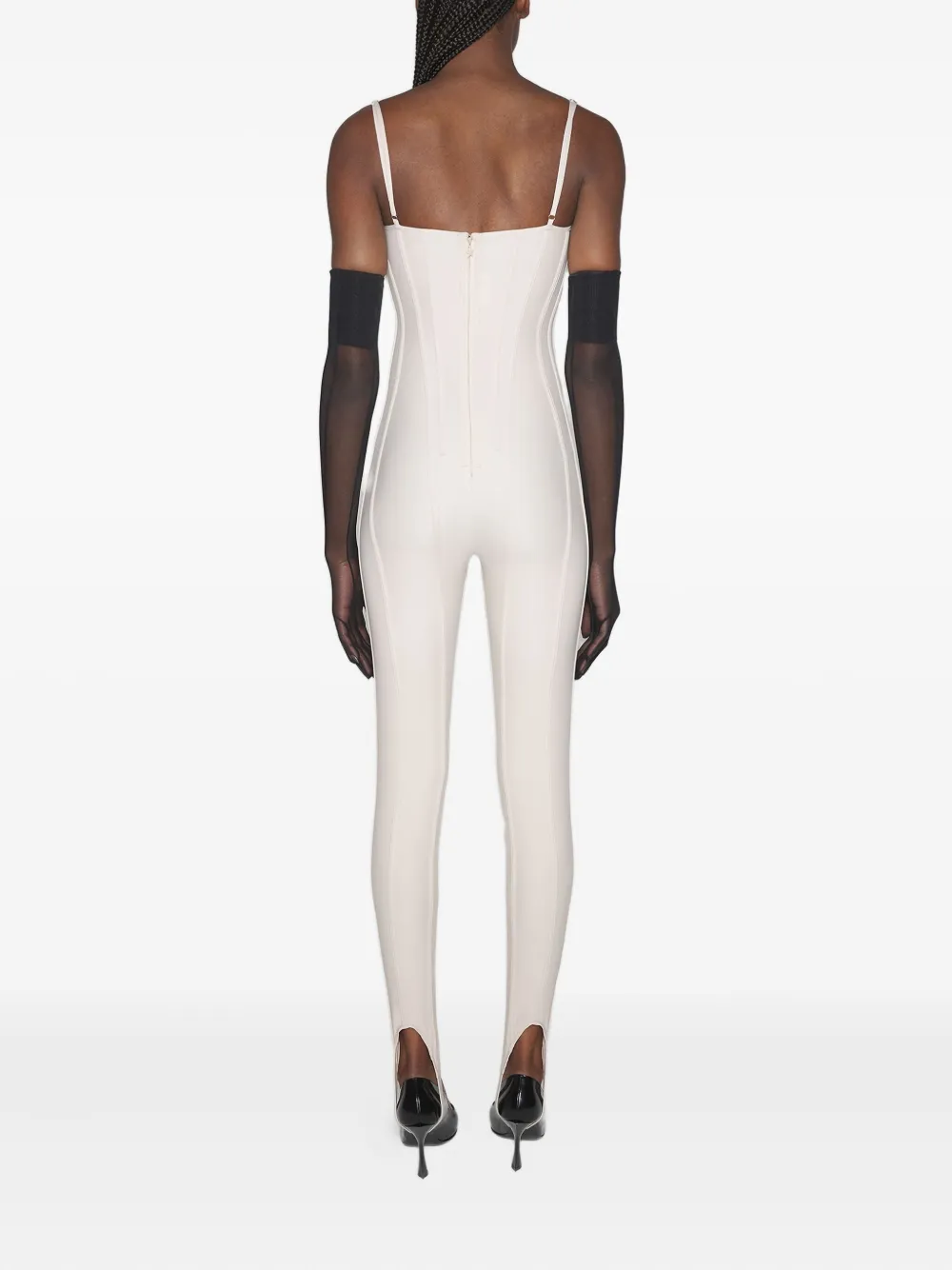 ❤️mugle 鱼骨弹性连体裤！三色 SML