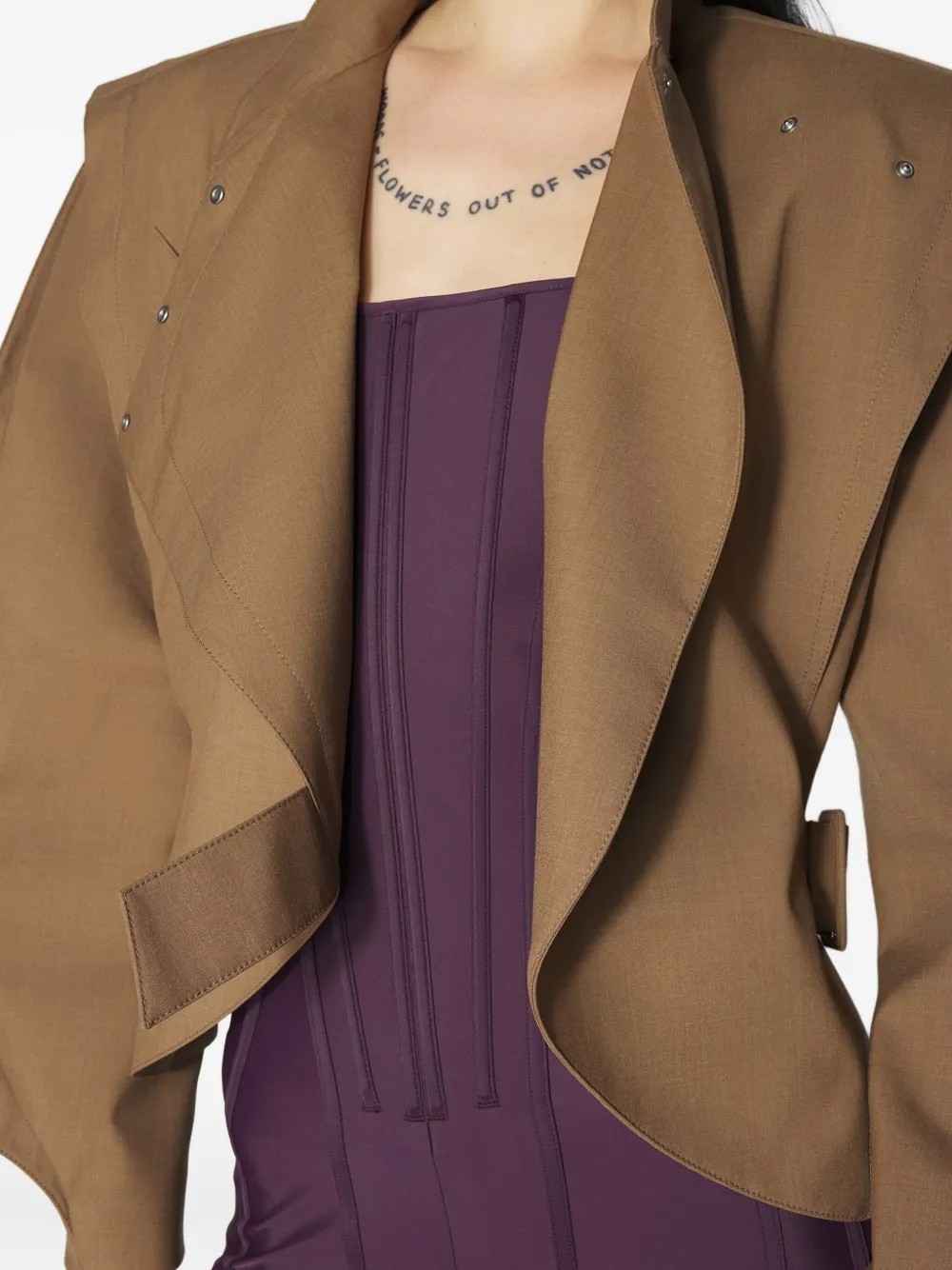 ❤️mugle 鱼骨弹性连体裤！三色 SML