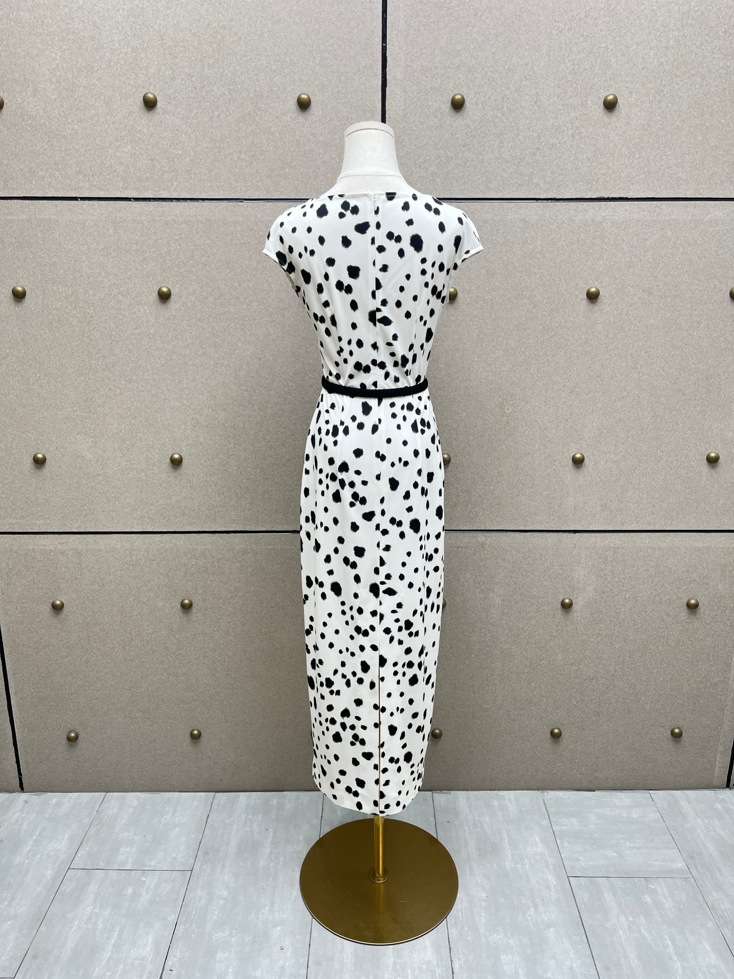 ❤️斑点印花收腰连衣裙！SML