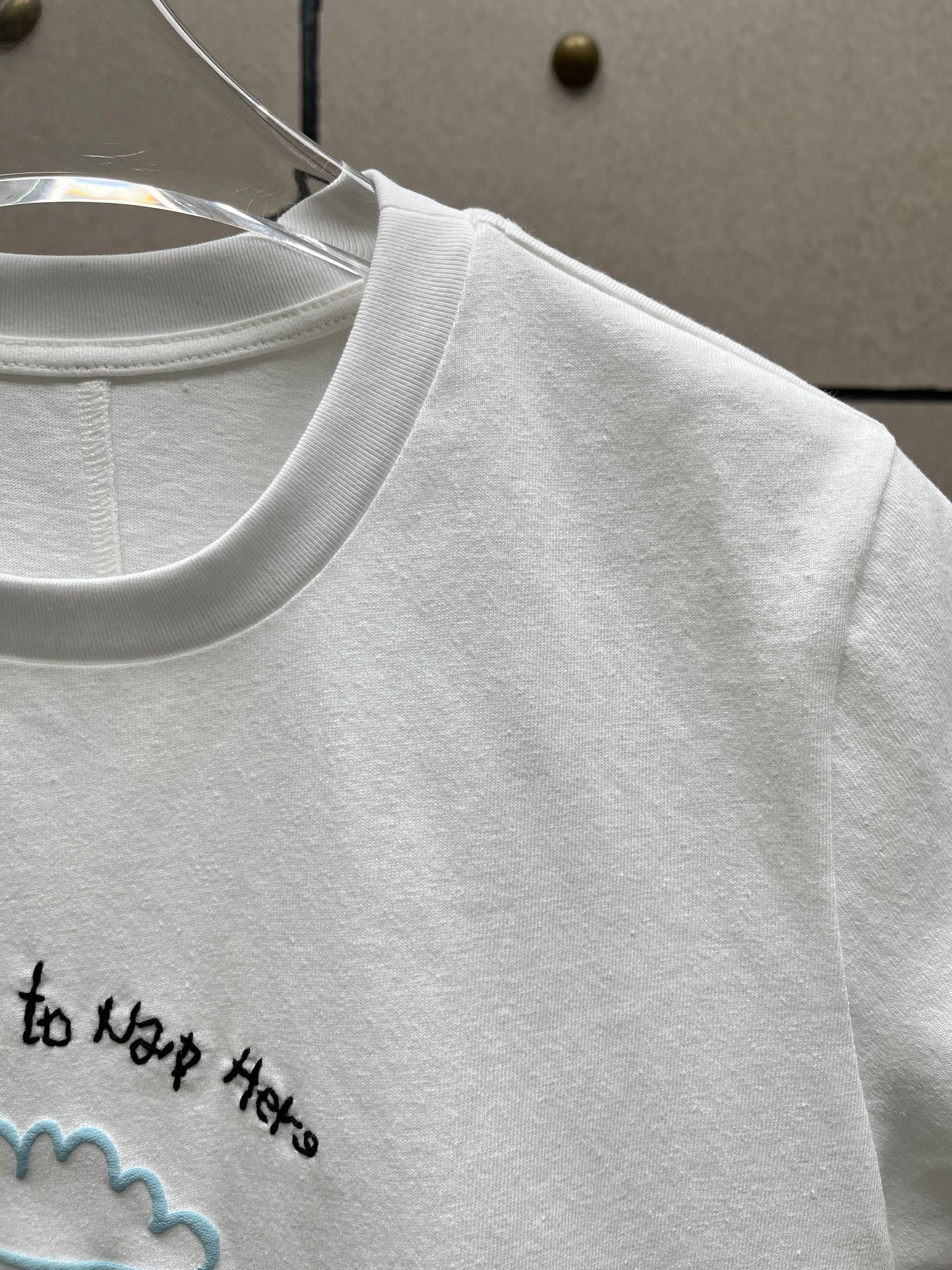 ❤️云朵刺绣T恤！棉 SML