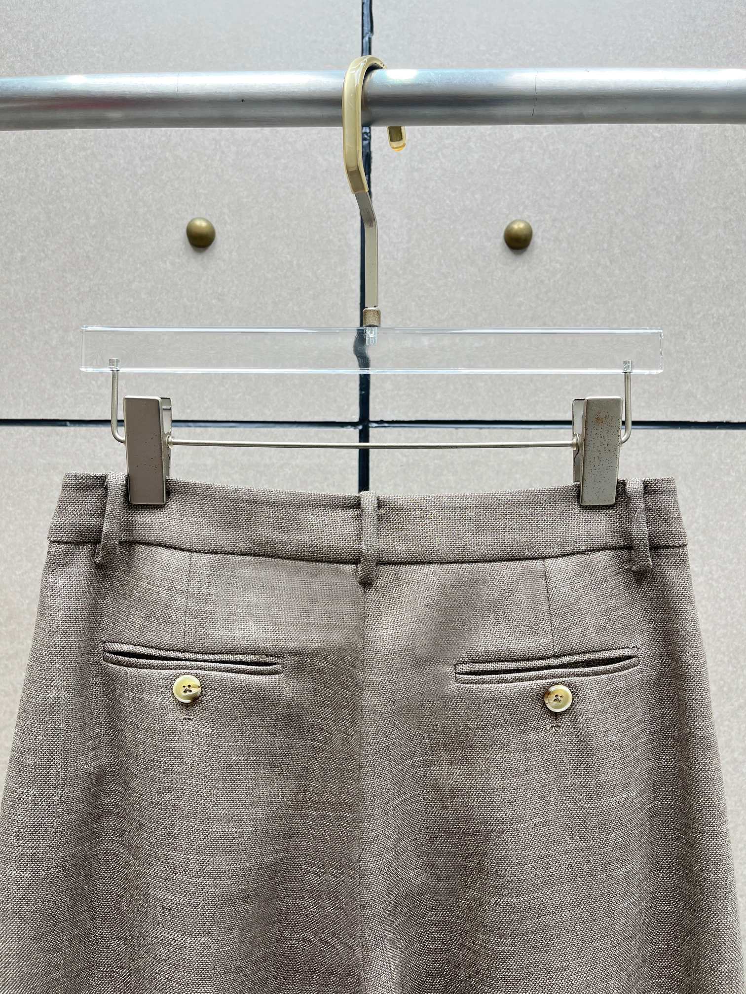 ❤️茧型阔腿长裤！SML