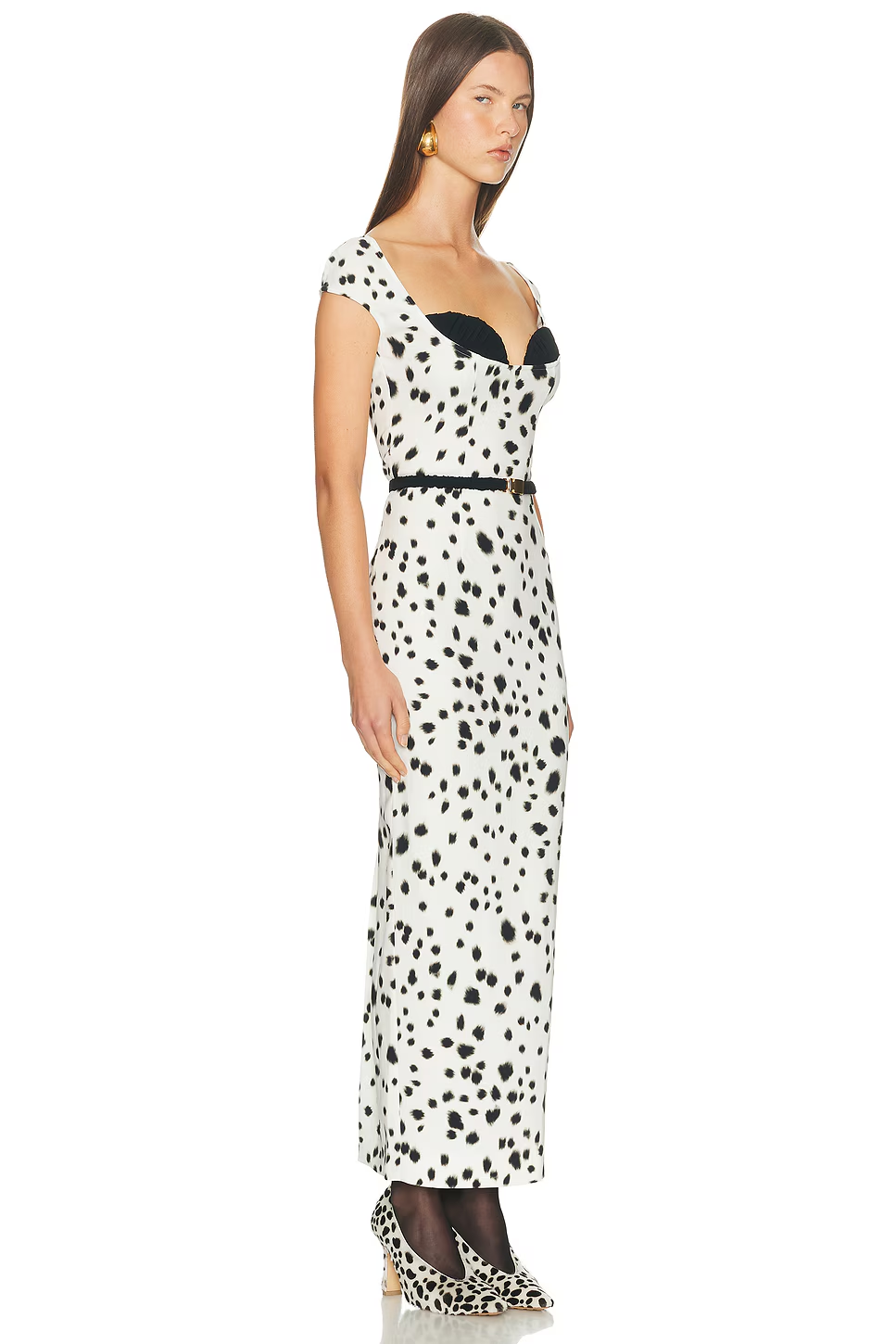 ❤️斑点印花收腰连衣裙！SML