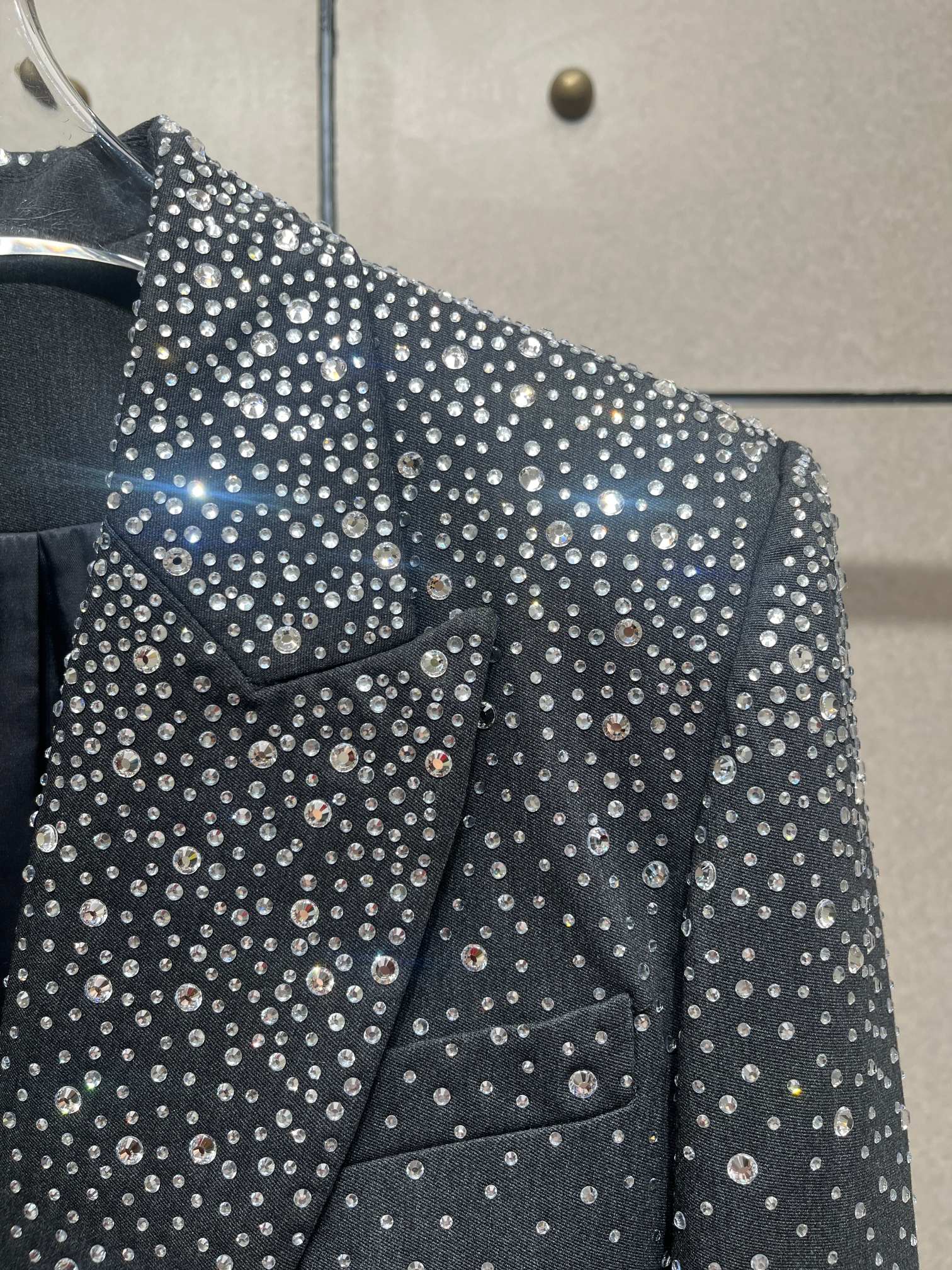 ❤️雨幕星空烫钻西装！ SML