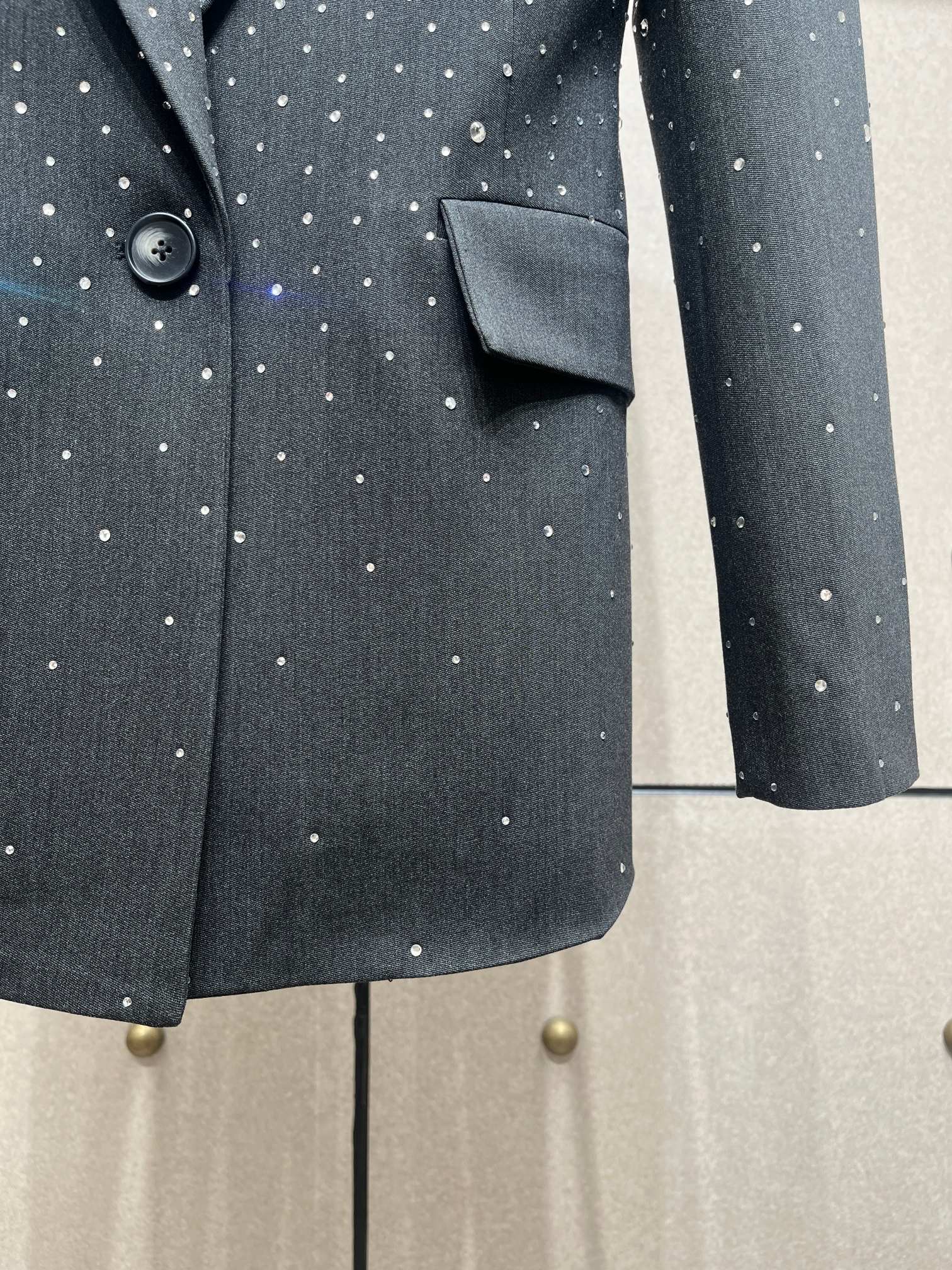 ❤️雨幕星空烫钻西装！ SML