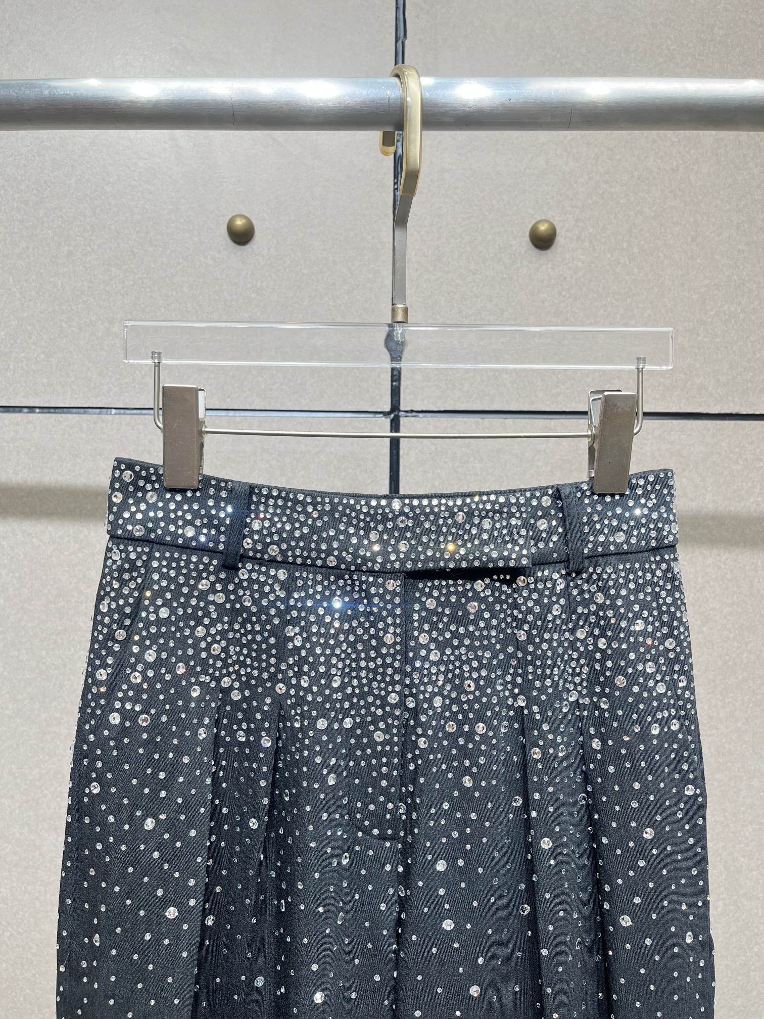 ❤️雨幕星空烫钻长裤！ SML