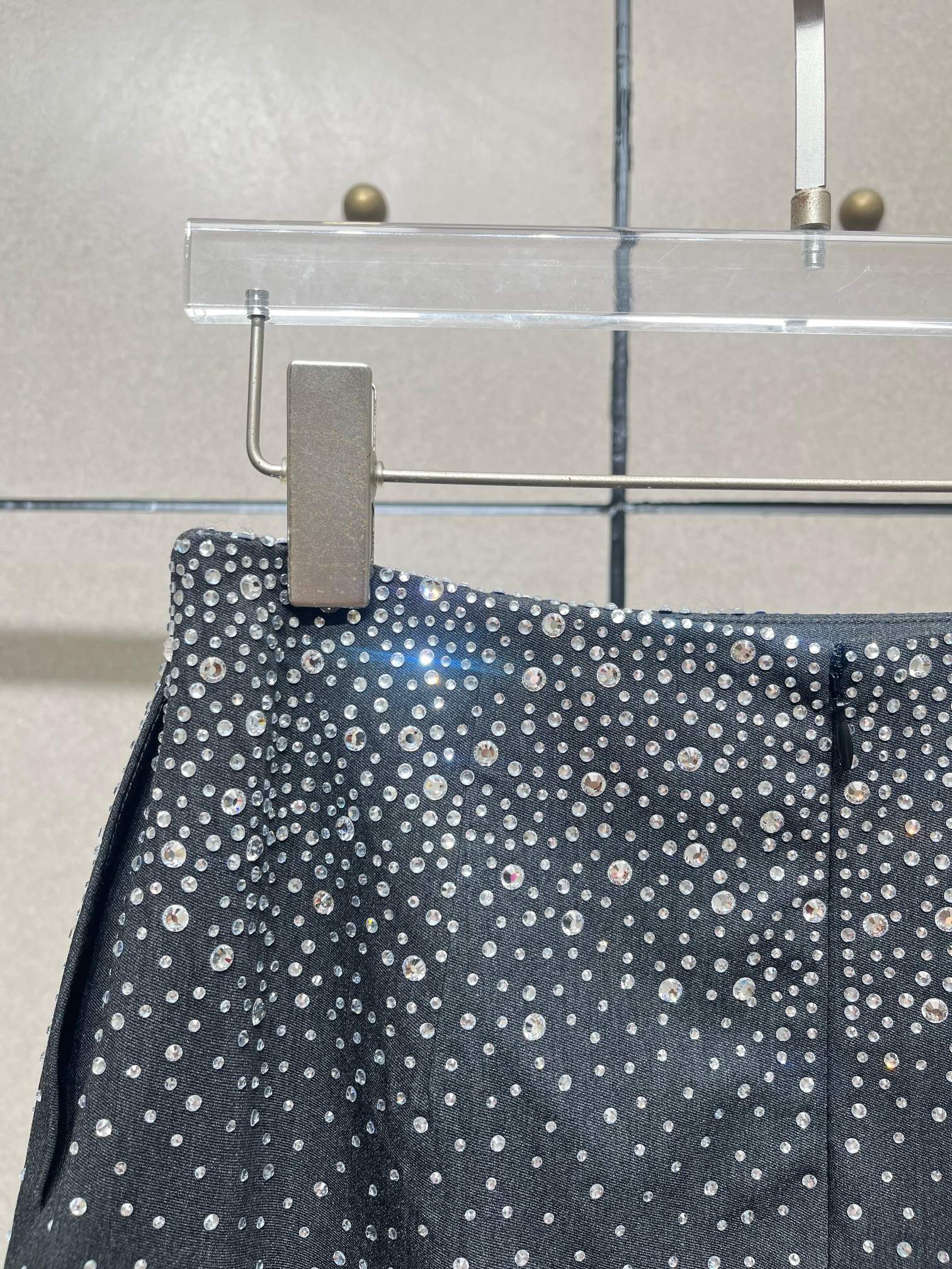 ❤️雨幕烫钻半裙！ SML