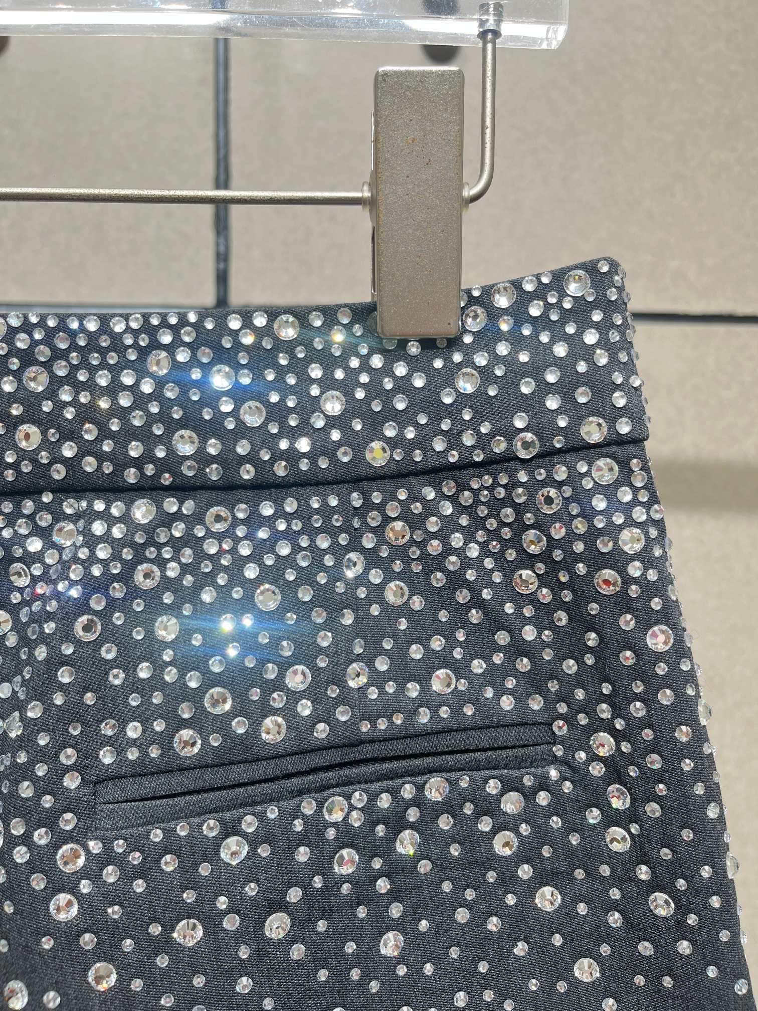 ❤️雨幕烫钻短裤！ SML