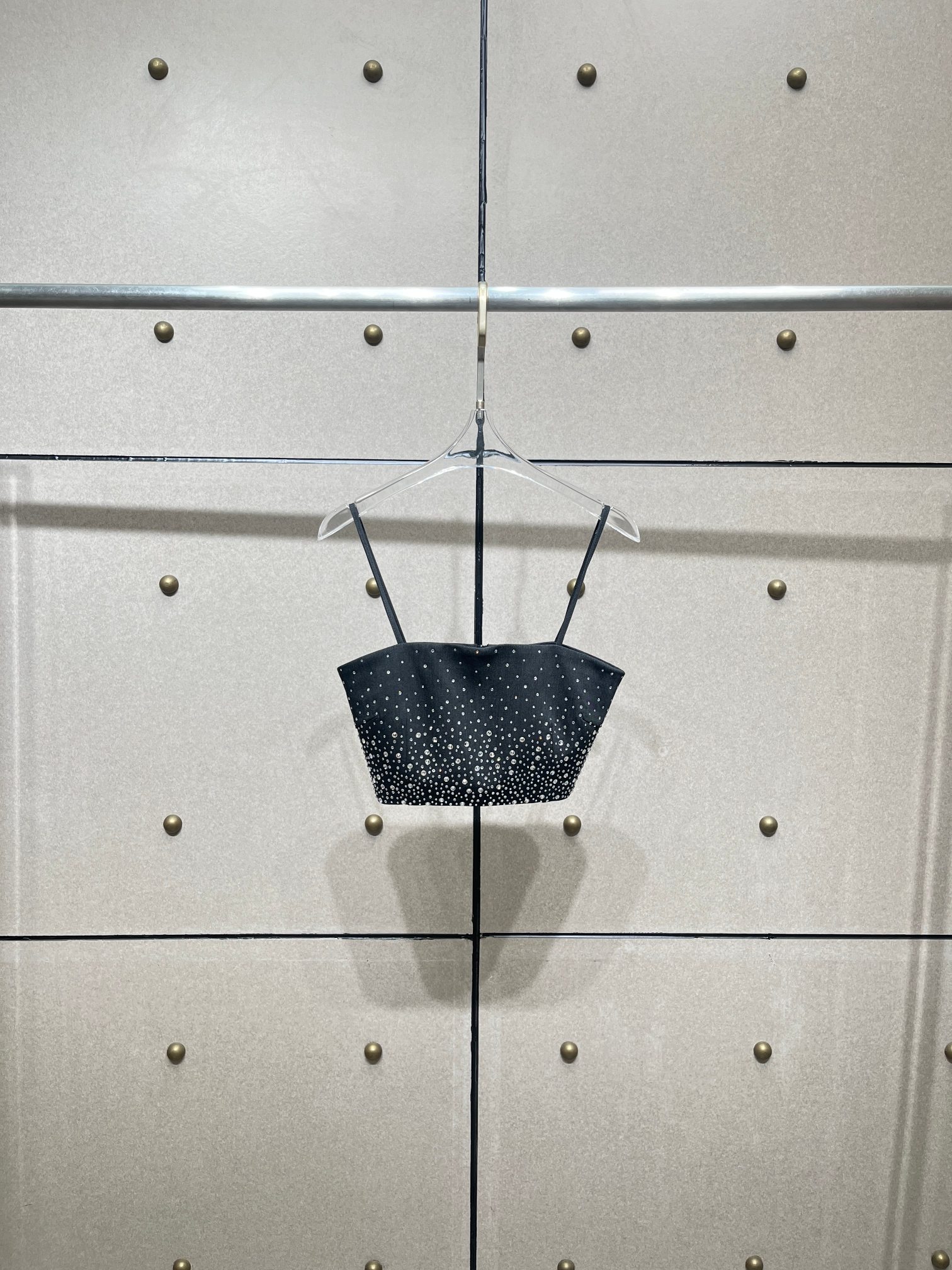 ❤️雨幕烫钻吊带上衣！ SML