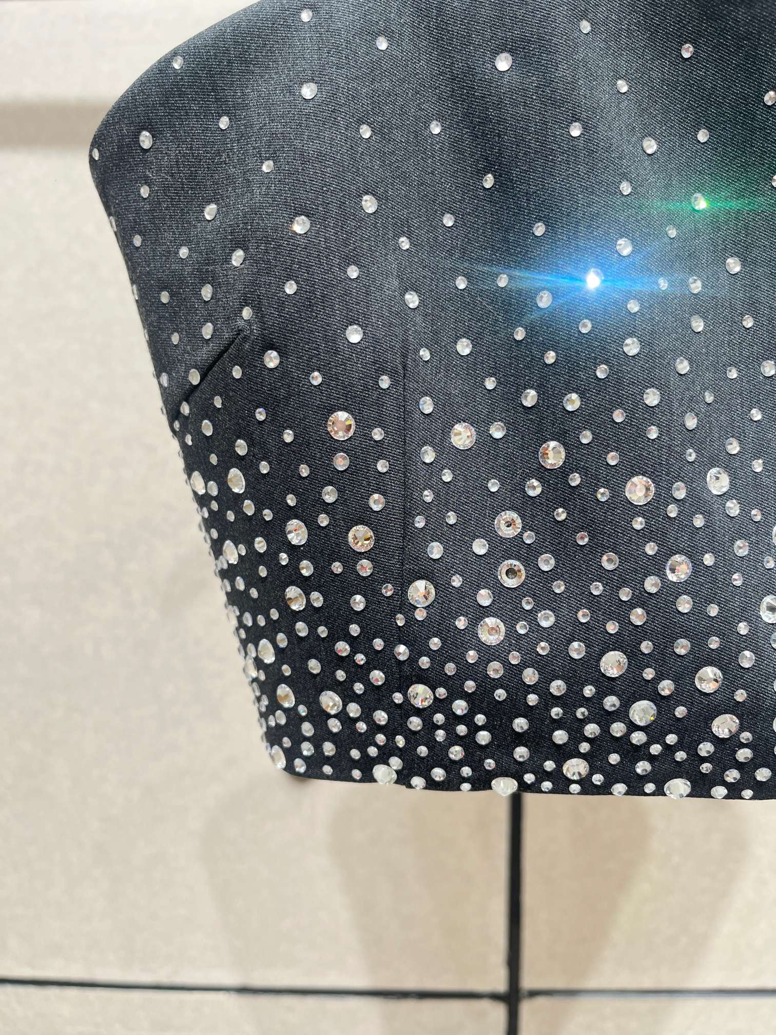 ❤️雨幕烫钻吊带上衣！ SML