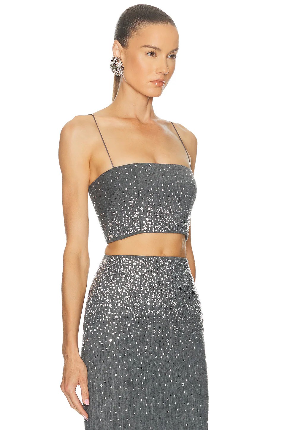 ❤️雨幕烫钻吊带上衣！ SML