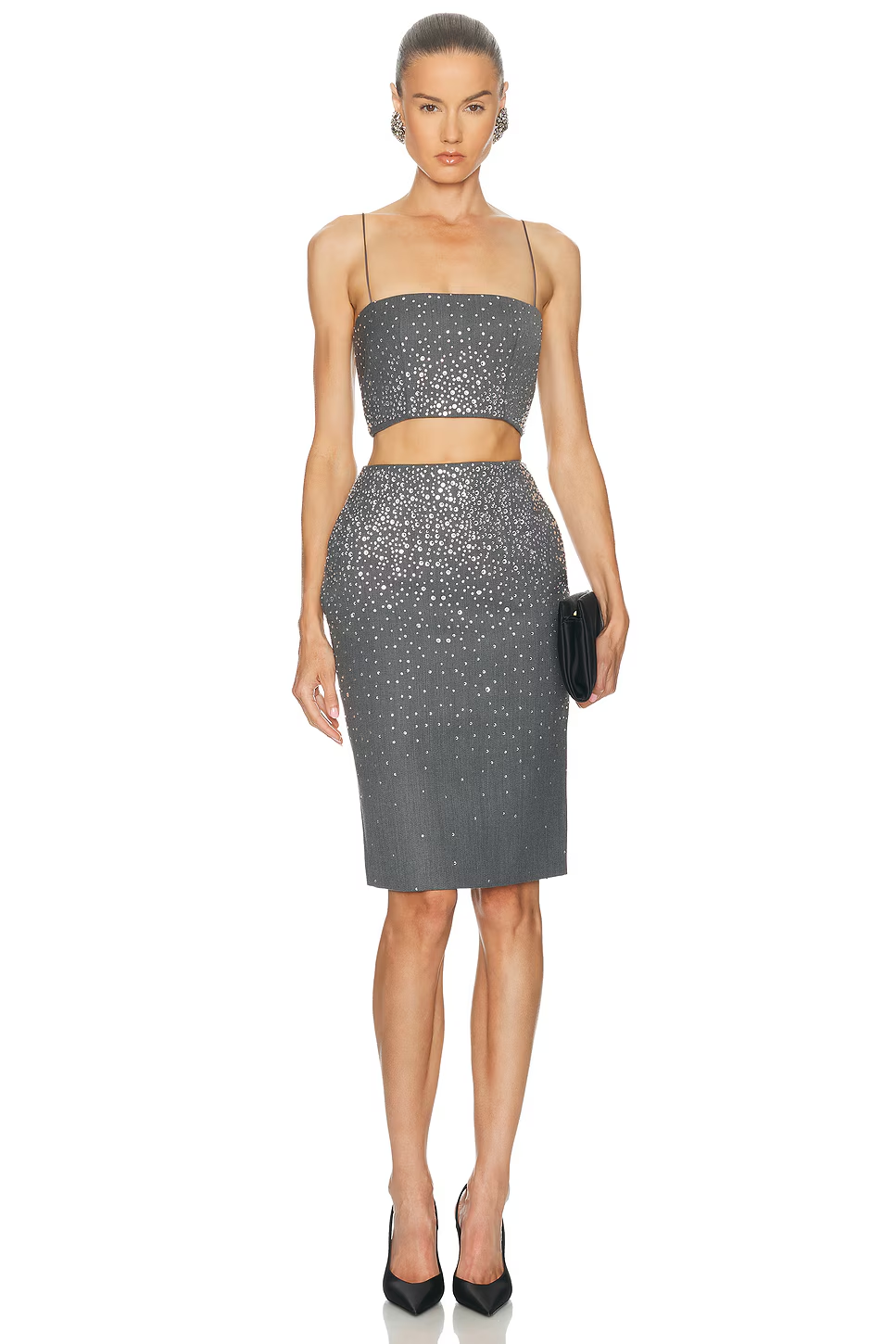 ❤️雨幕烫钻半裙！ SML