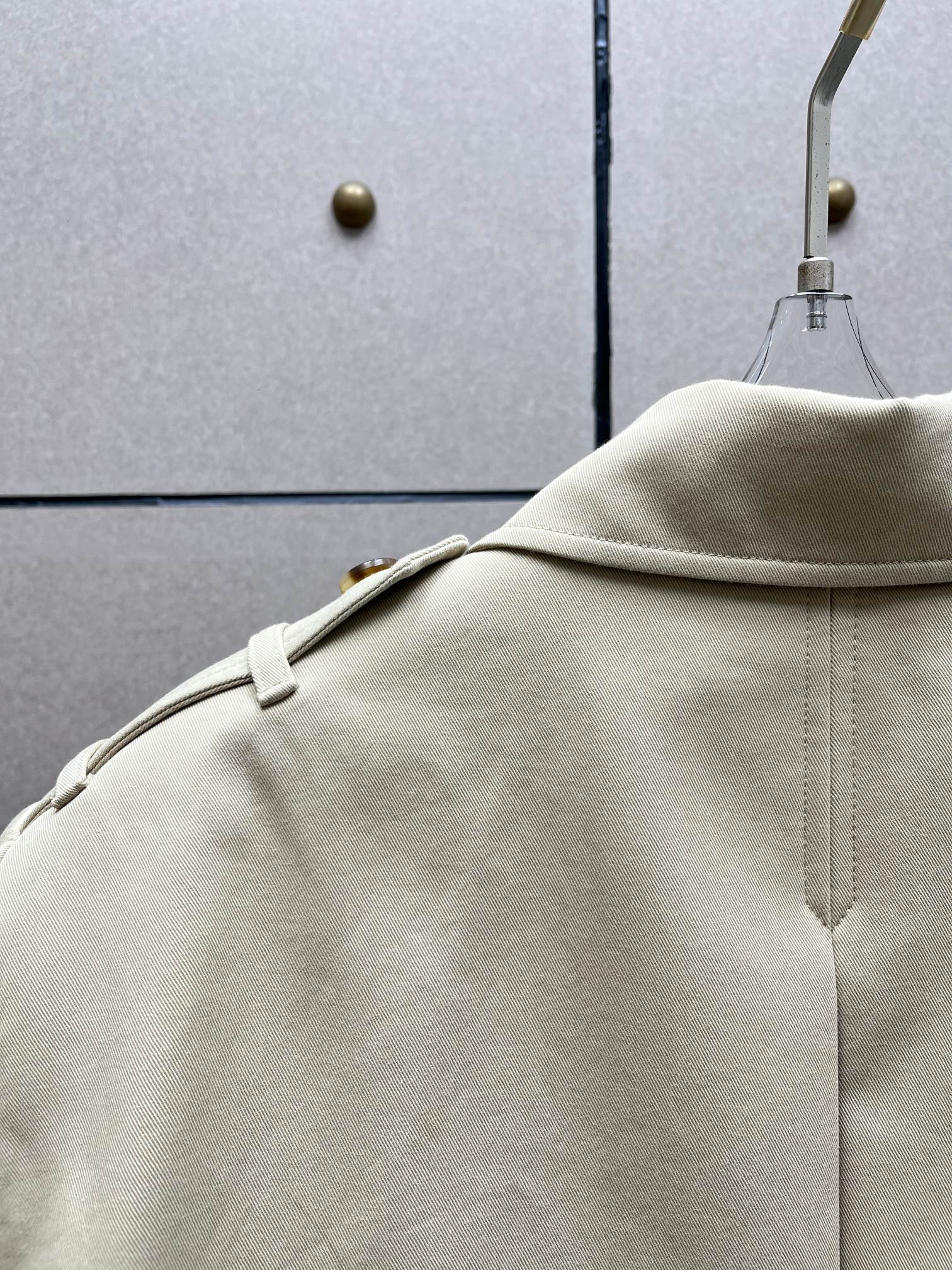 ❤️宽肩风衣！棉 SML