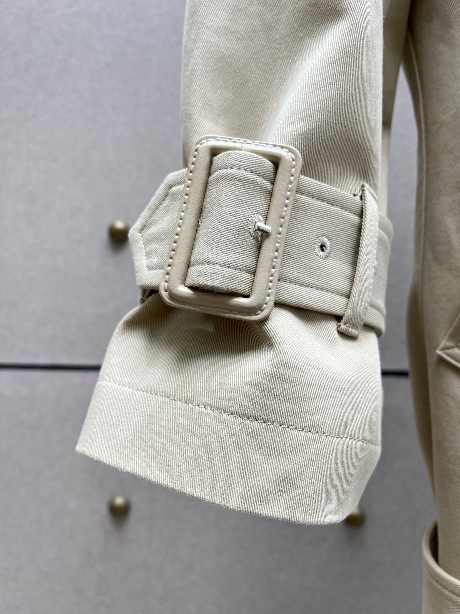 ❤️宽肩风衣！棉 SML