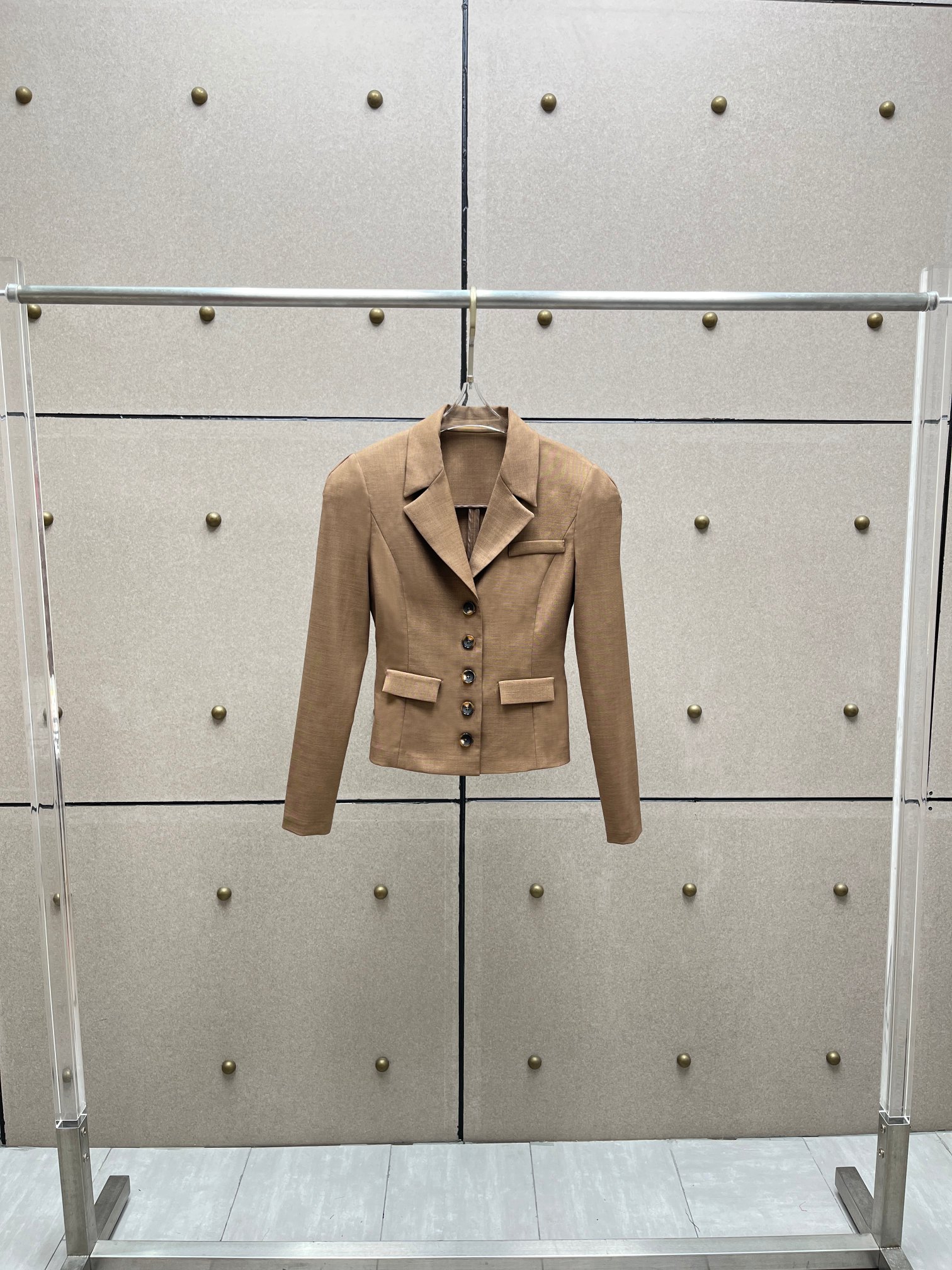 NO:739261,Dark pattern slim fit suit!  SML,,business suit,19860909暗纹修身小西装！ SML,,business suit,,Women's clothing