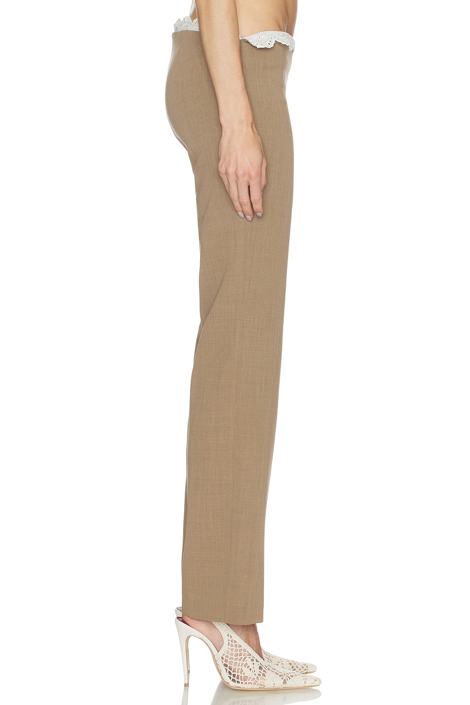 ❤️腰部花边长裤！SML