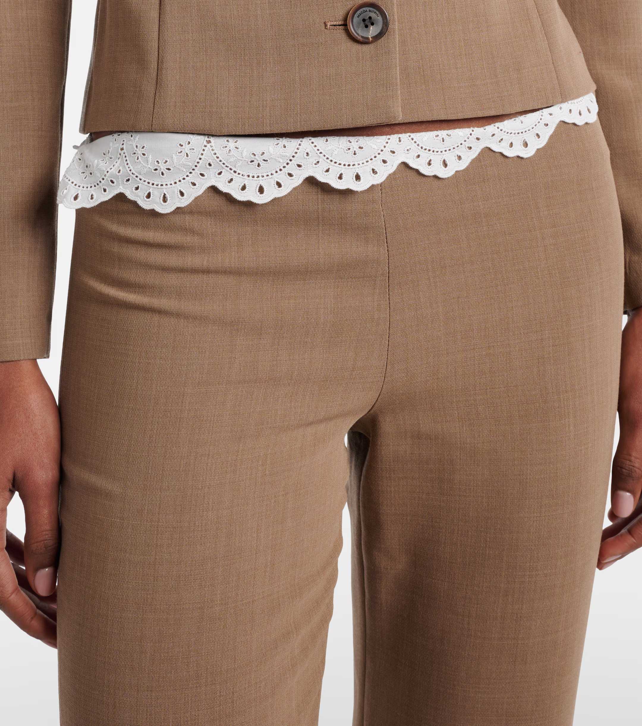 ❤️腰部花边长裤！SML