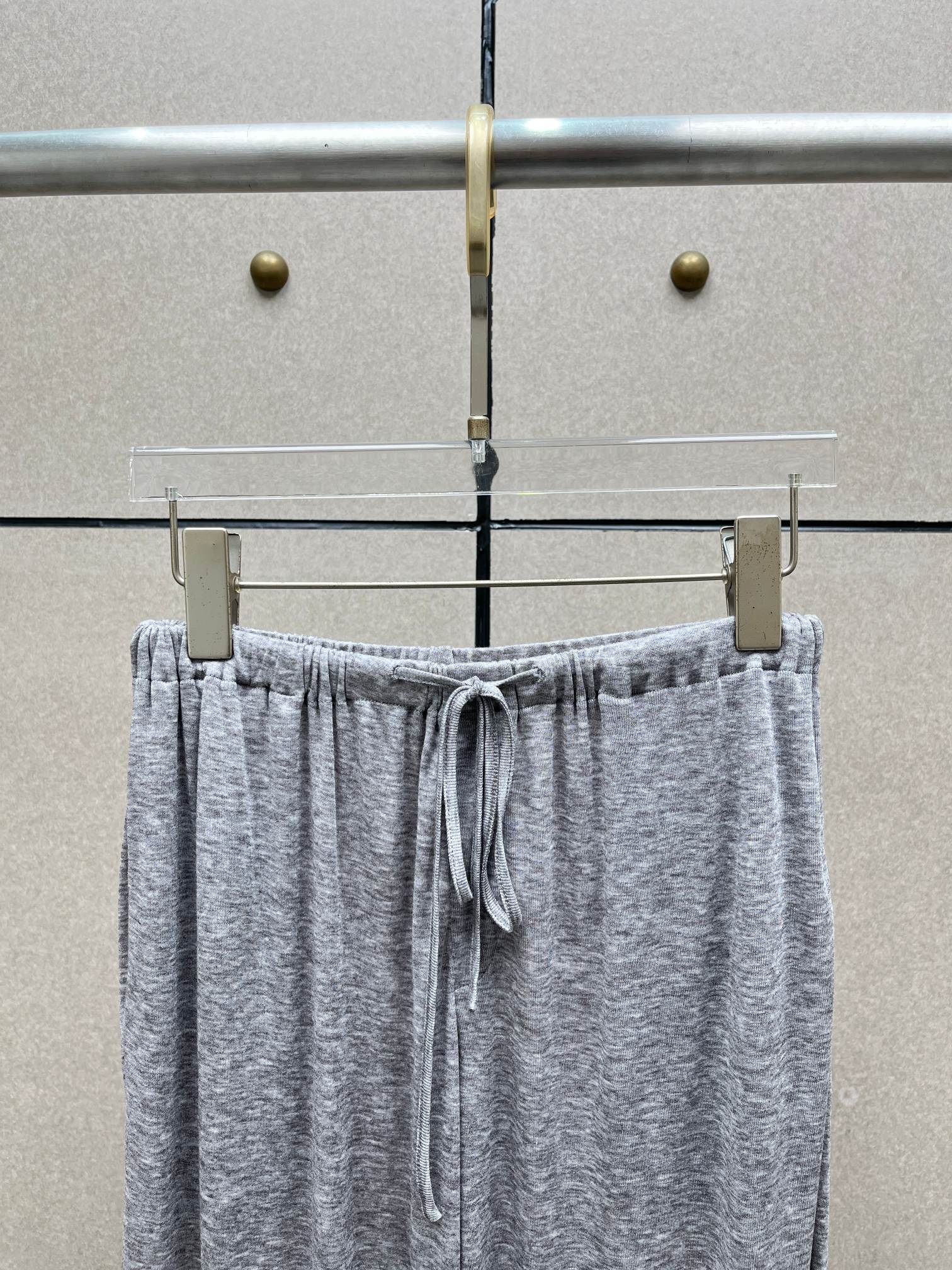 ❤️天丝羊毛超薄针织阔腿裤！SML