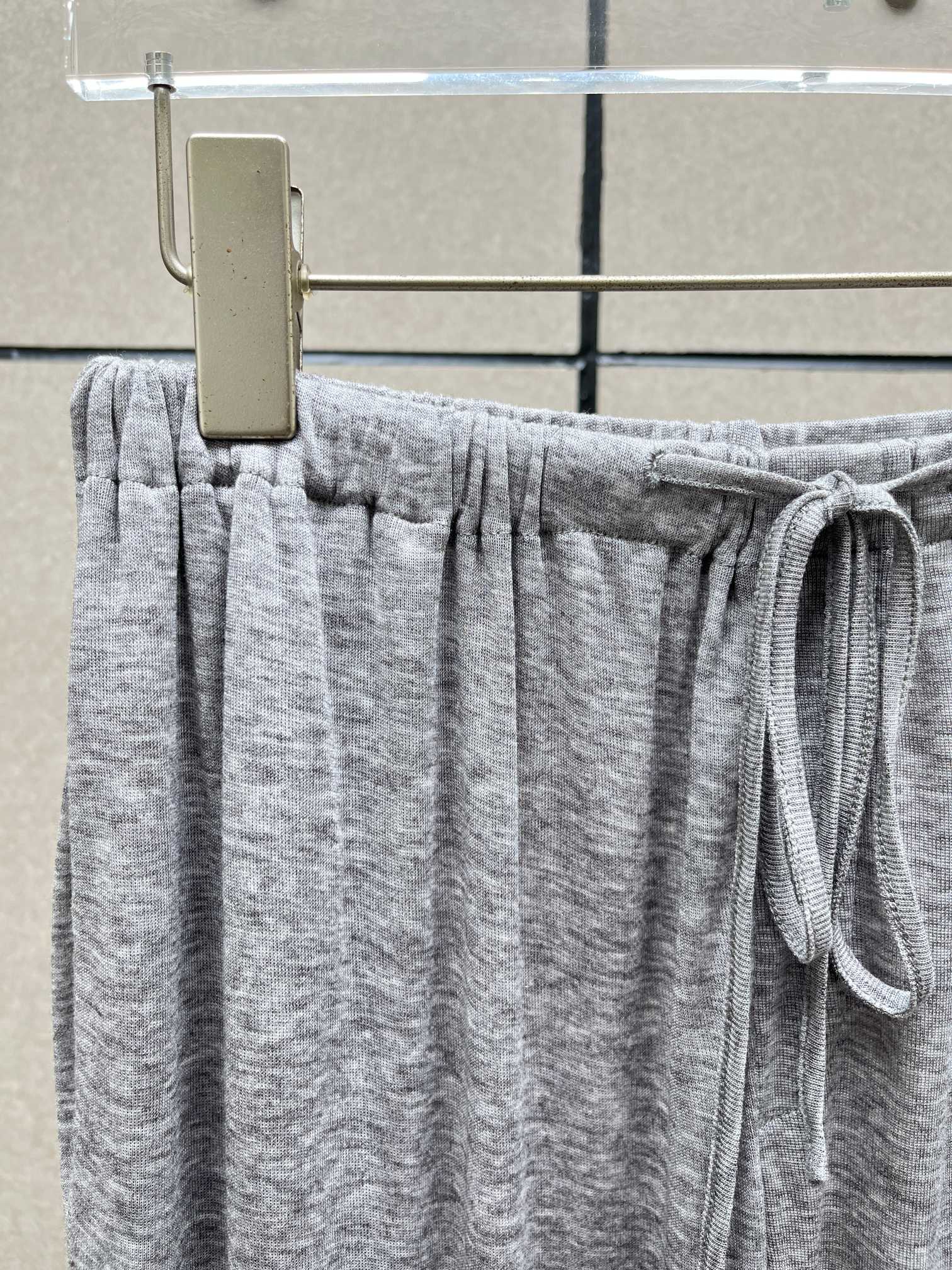 ❤️天丝羊毛超薄针织阔腿裤！SML