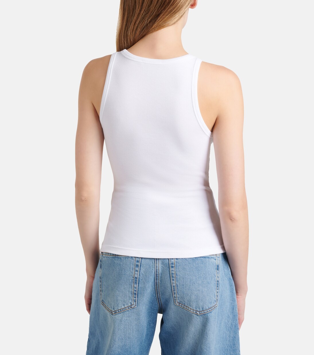 ❤️标志压褶螺纹背心！棉 两色 SML