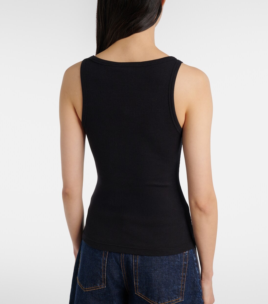 ❤️标志压褶螺纹背心！棉 两色 SML