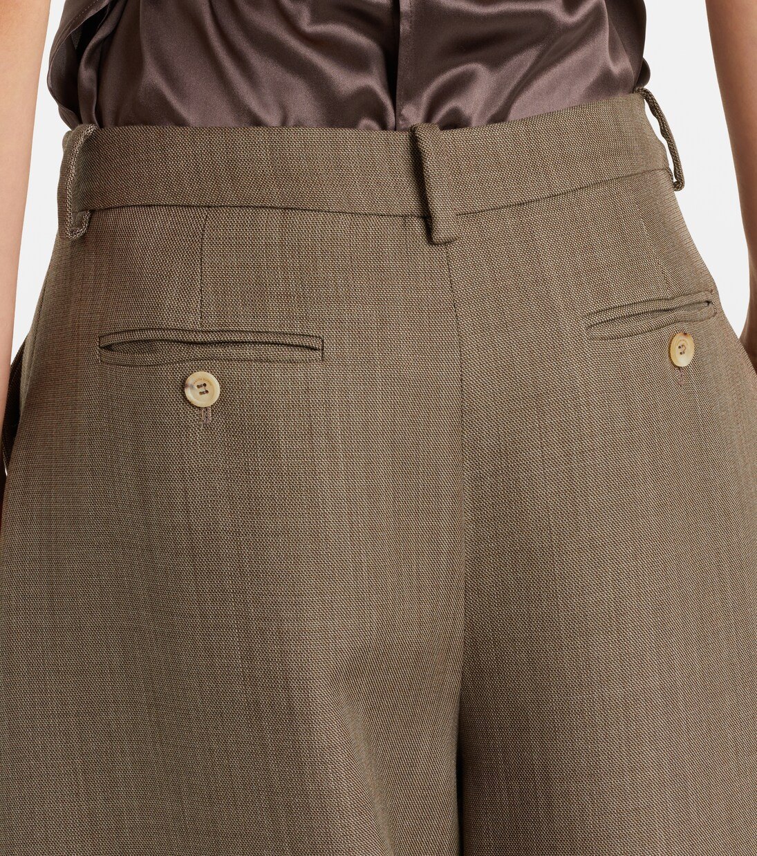 ❤️茧型阔腿长裤！SML