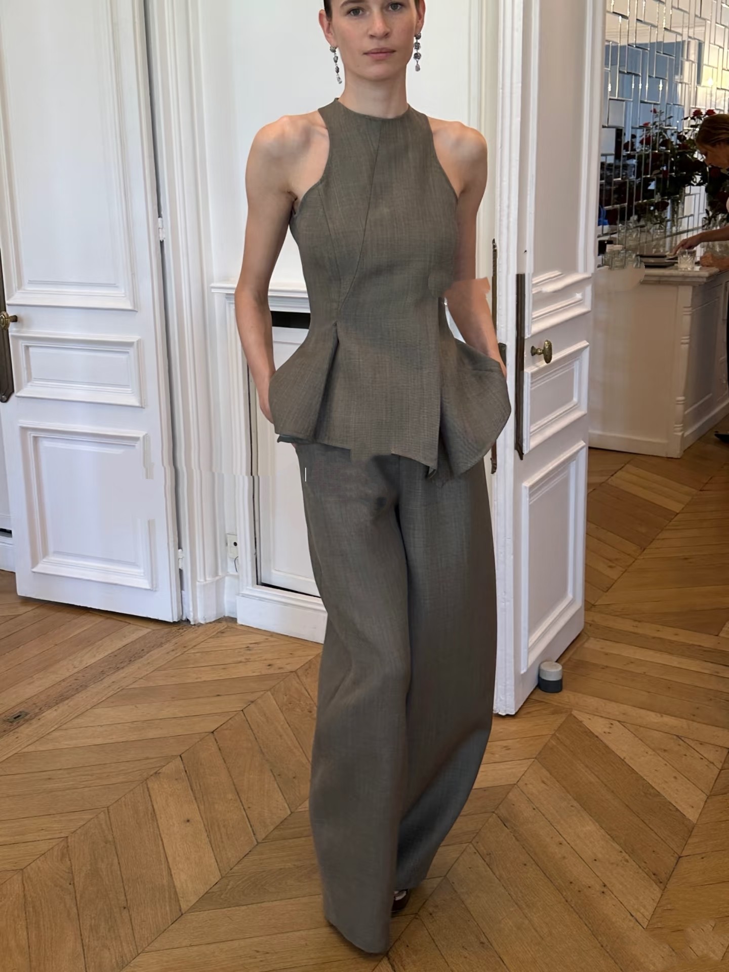 ❤️无袖收腰上衣！SML