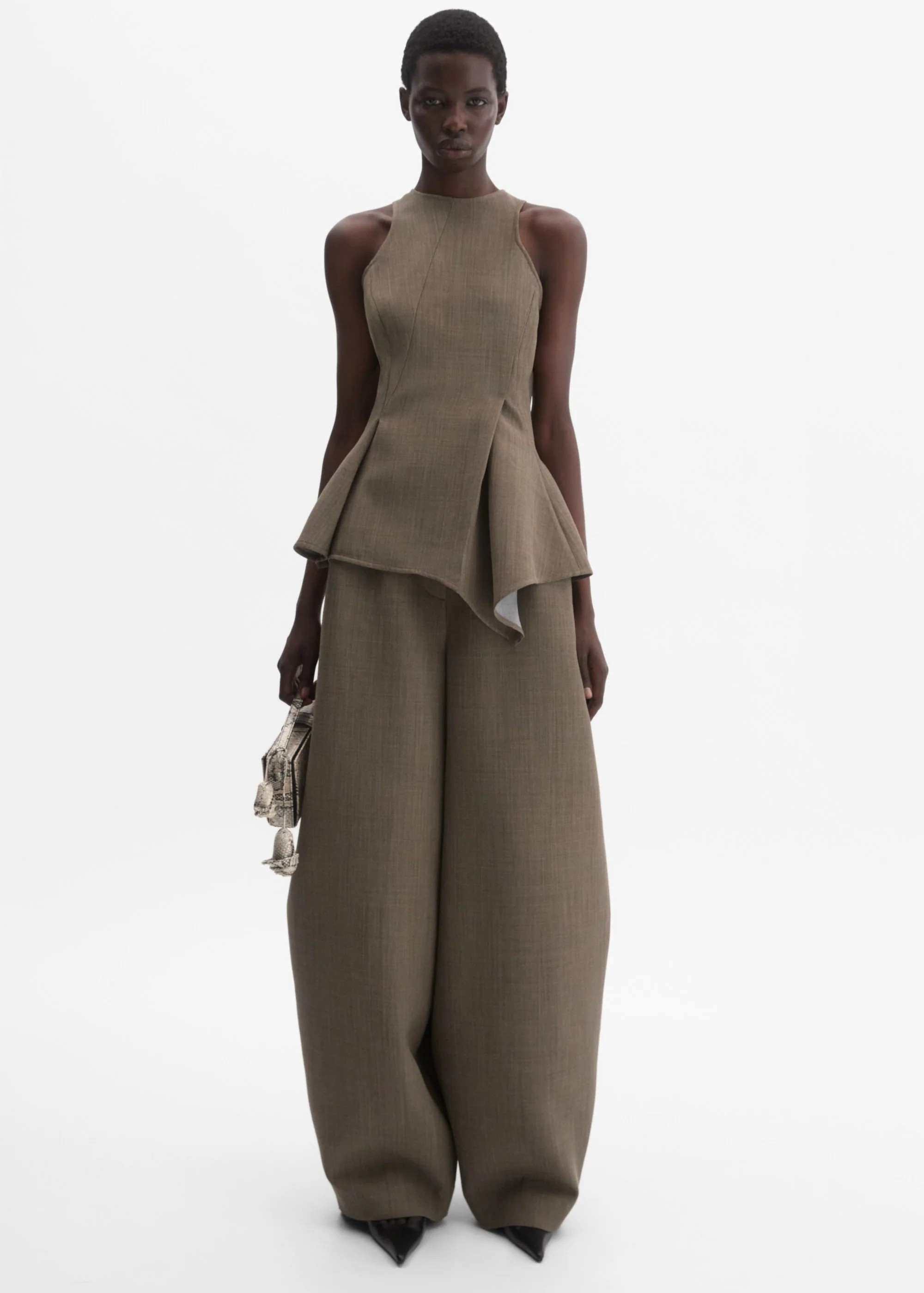 ❤️无袖收腰上衣！SML