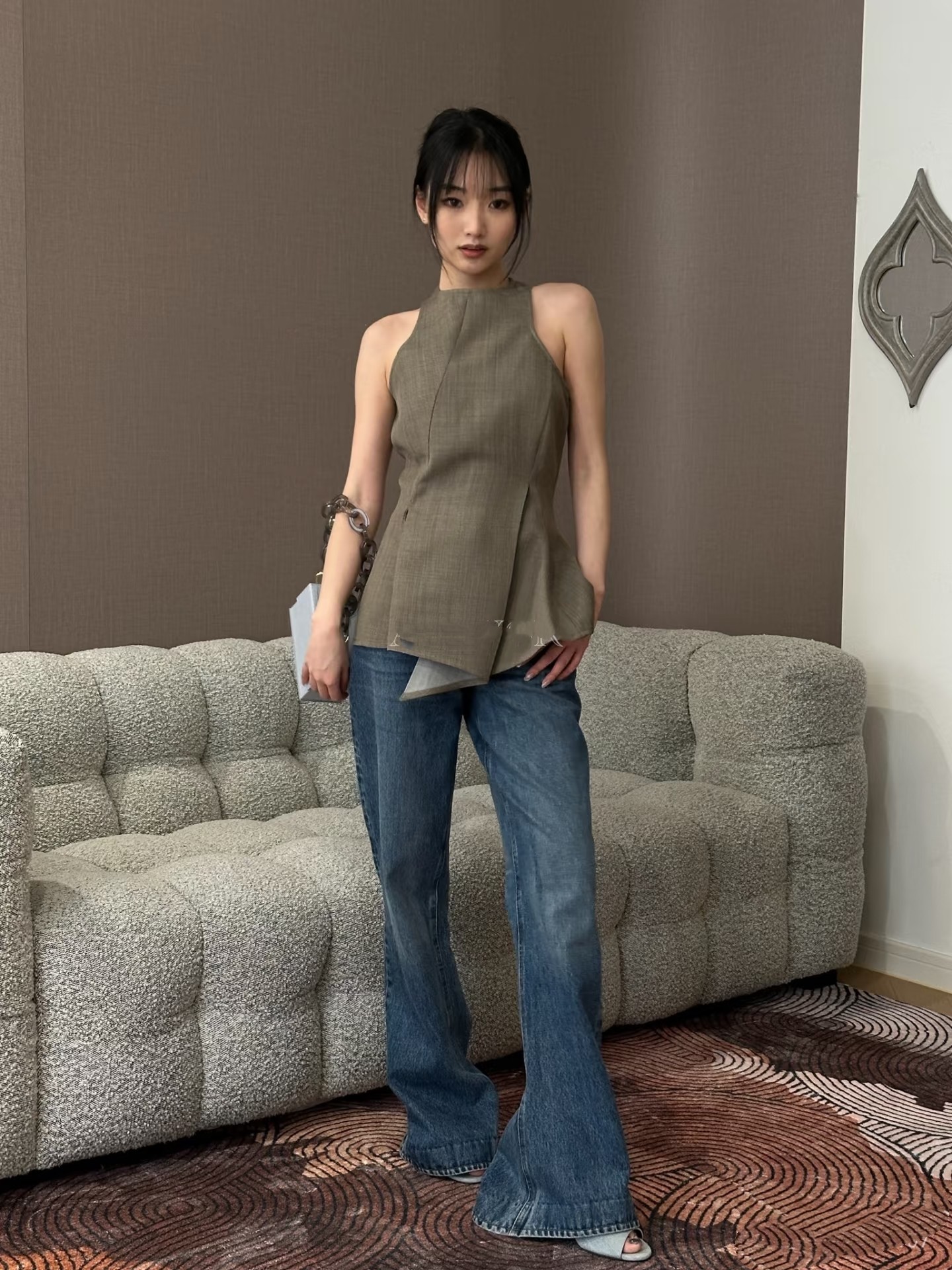 ❤️无袖收腰上衣！SML