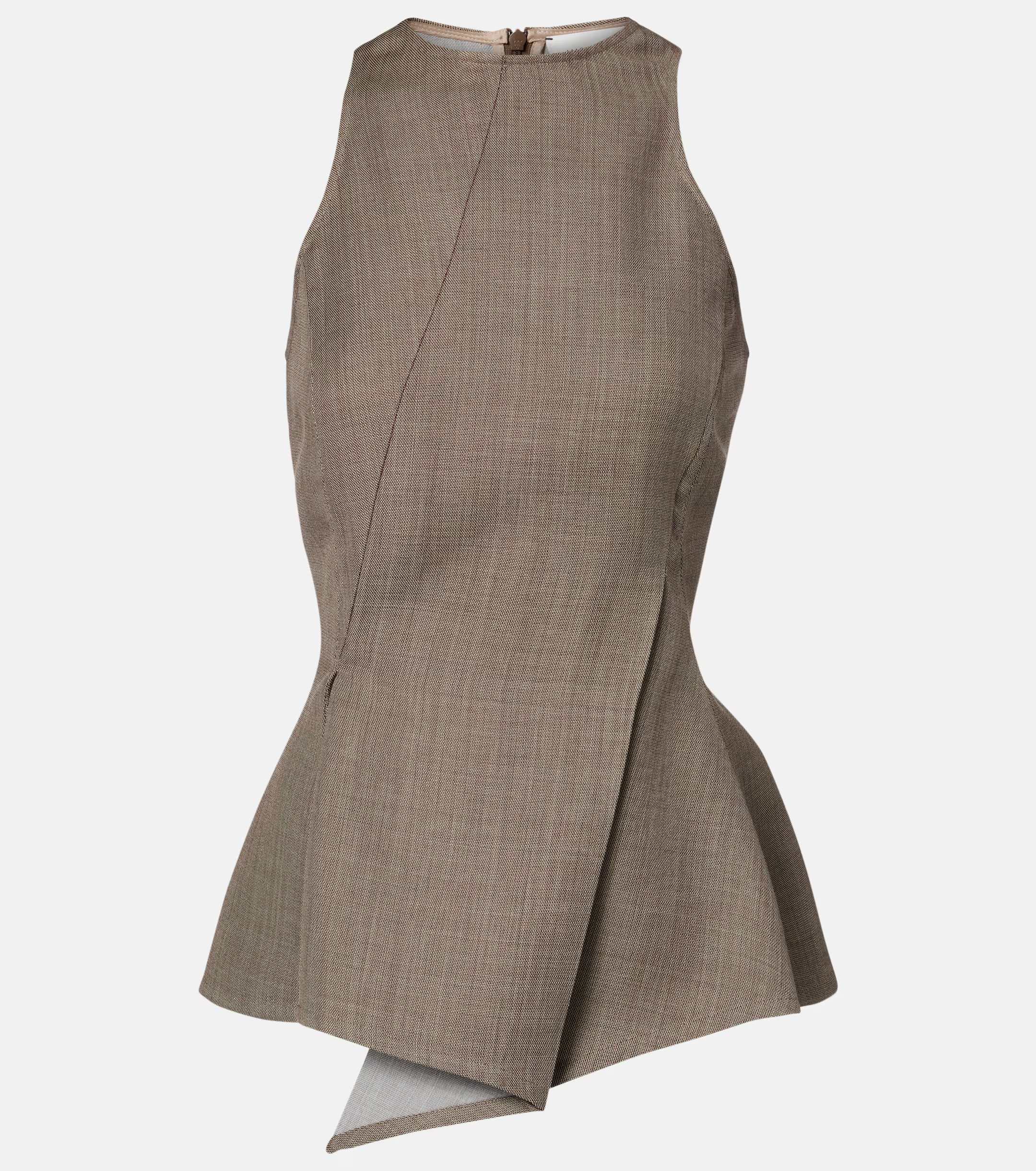 NO:751585,Sleeveless waist-cinching top!  SML,,19860909无袖收腰上衣！SML,,,Women's clothing