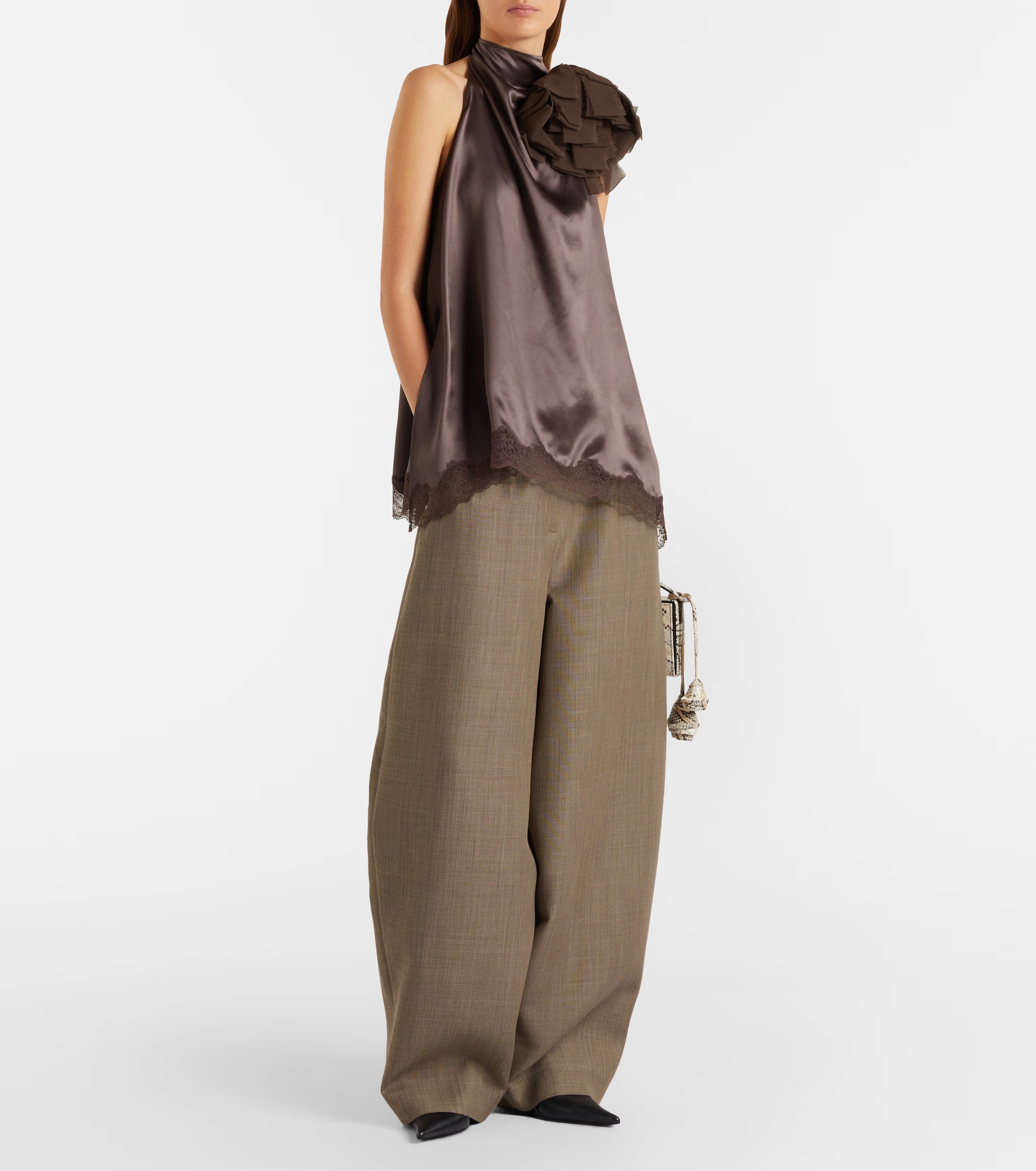 ❤️茧型阔腿长裤！SML