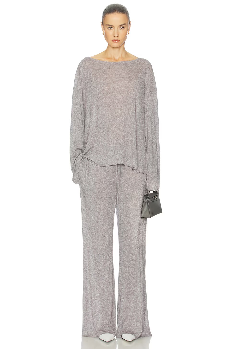 ❤️天丝羊毛超薄针织阔腿裤！SML