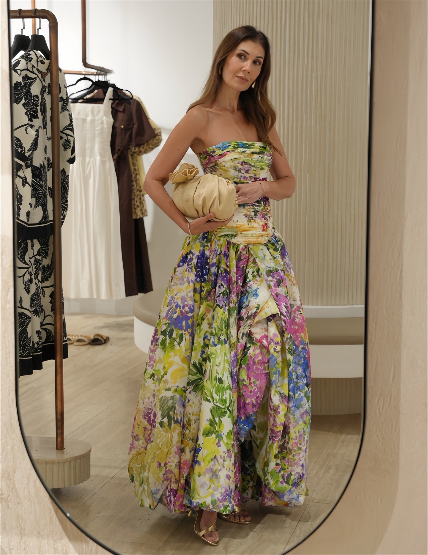 NO:740731,Tencel and linen blend printed dress!  Tencel linen SML,,skirts,19860909天丝亚麻混纺印花连衣裙！天丝亚麻 SML,,skirts,,Women's clothing