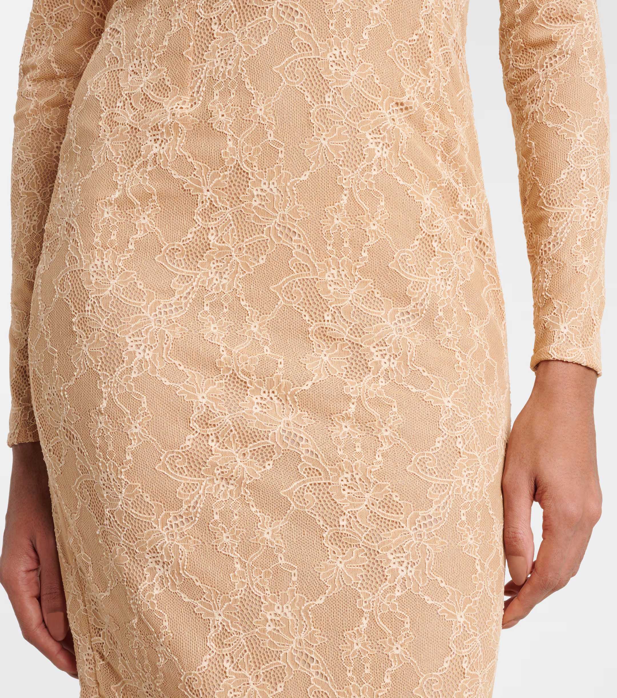 ❤️染色纱领蕾丝连衣裙！两色 SML