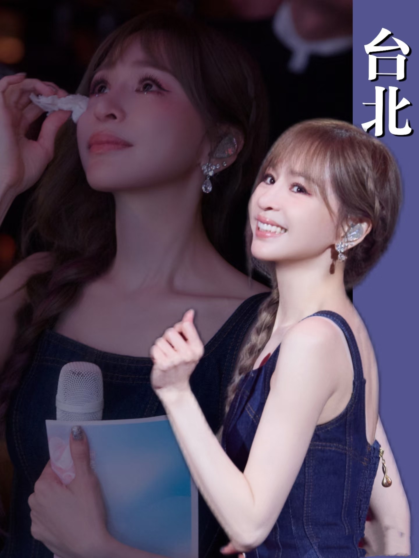 ❤️拼块牛仔花苞连衣裙！棉 SML