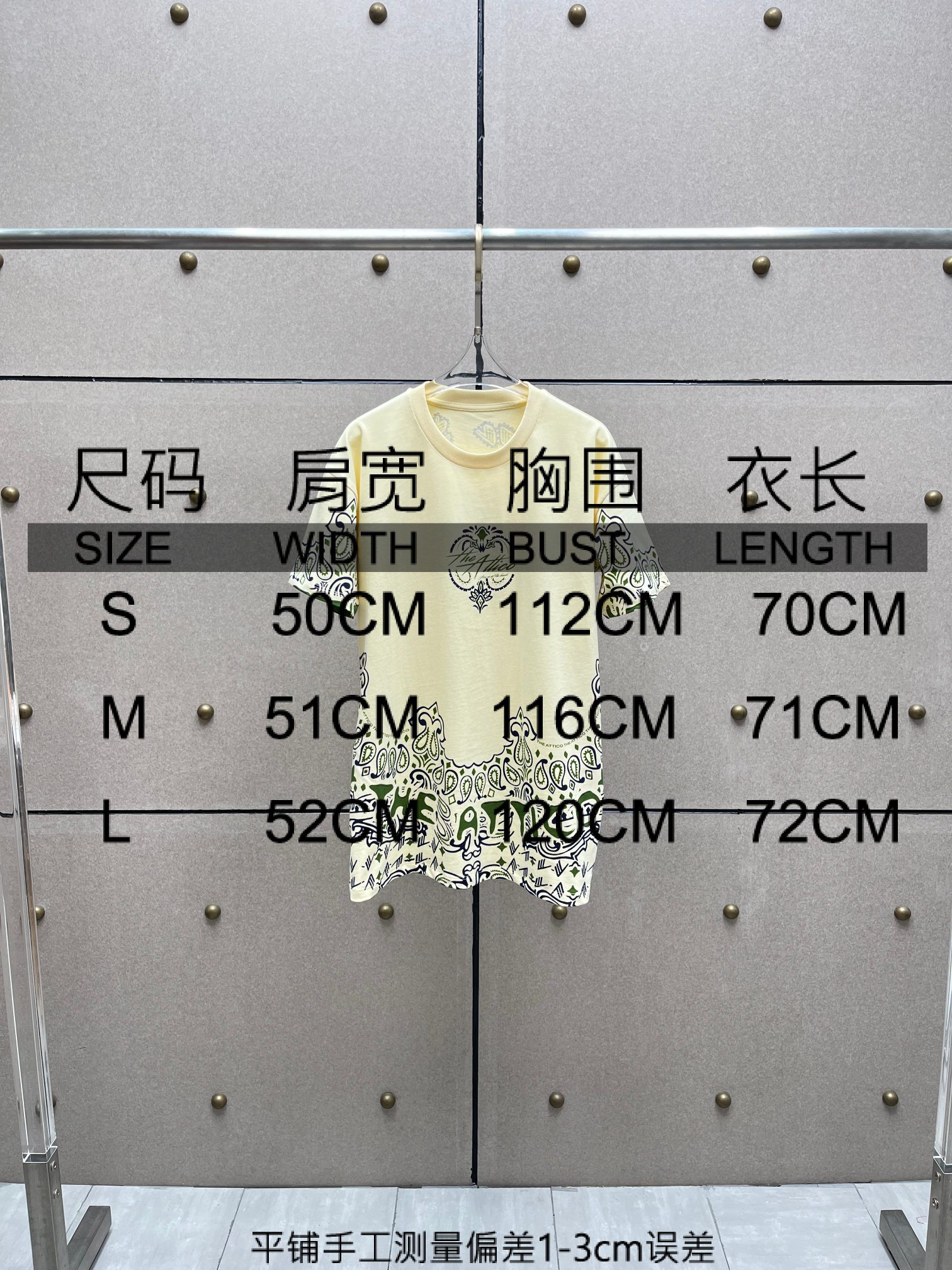 ❤️定位印花长宽松T恤！棉 SML