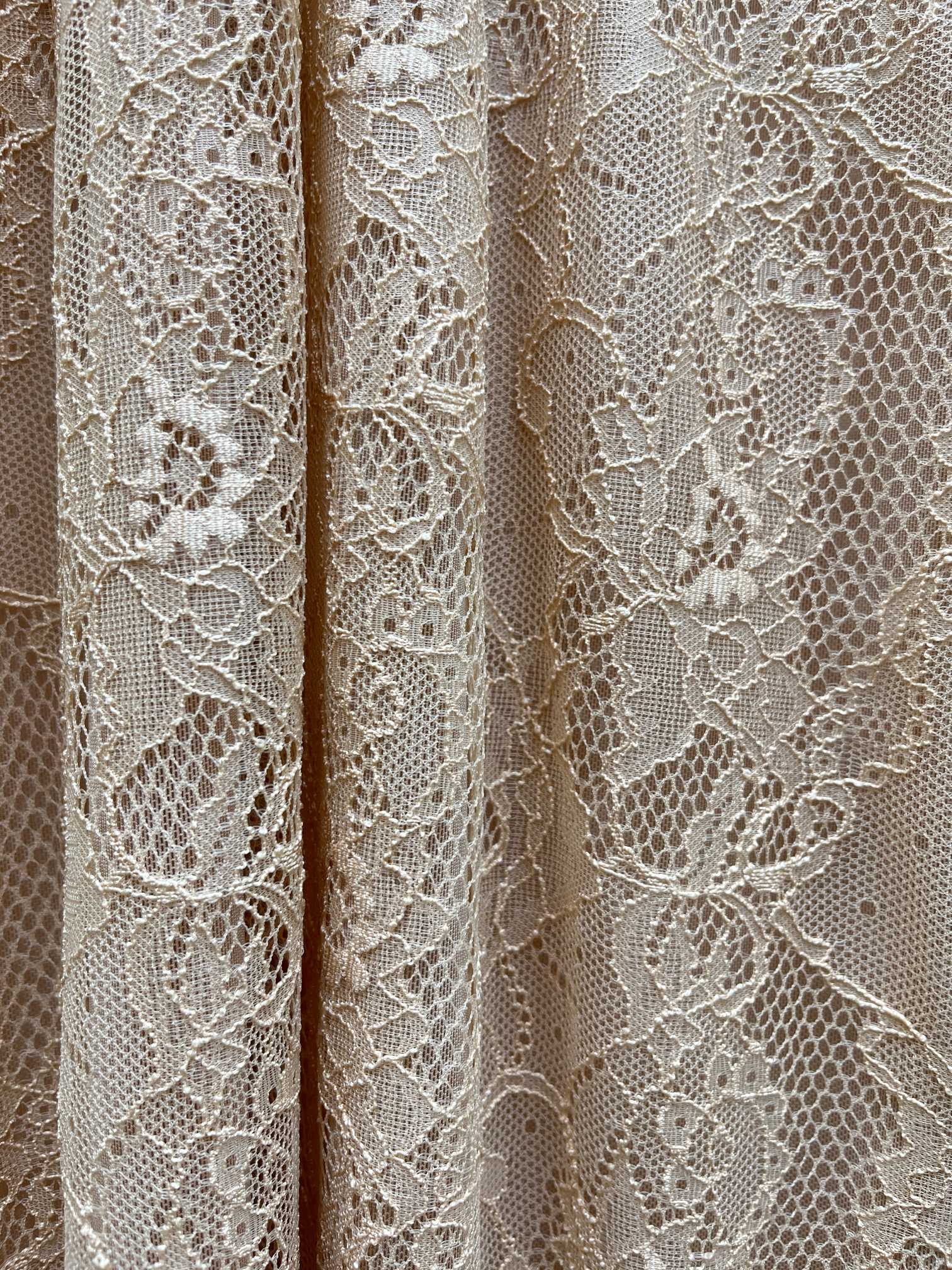 ❤️染色纱领蕾丝连衣裙！两色 SML