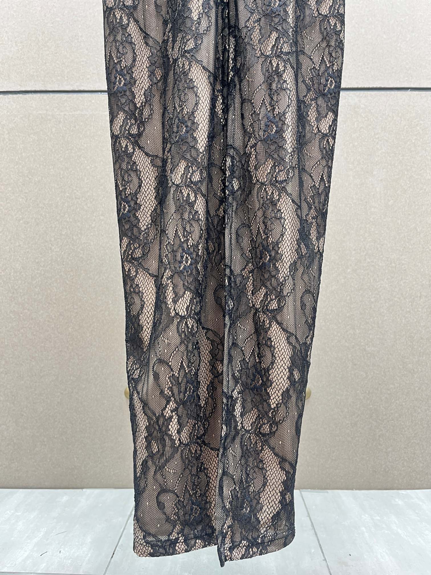 ❤️染色纱领蕾丝连衣裙！两色 SML