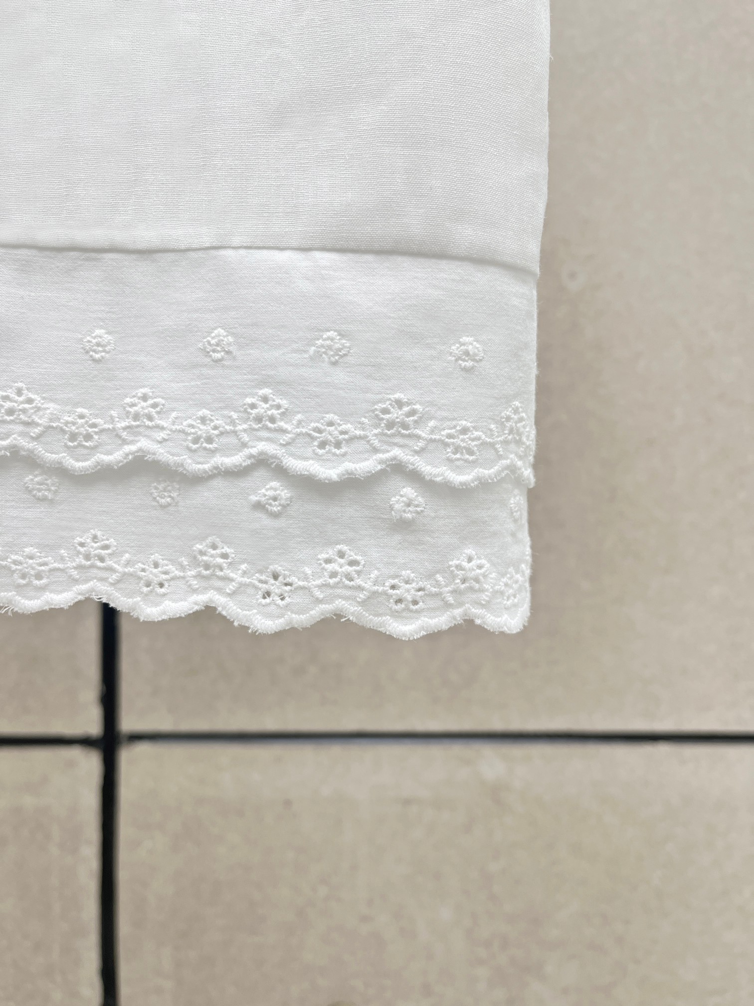 ❤️苎麻刺绣花边半裙！SML