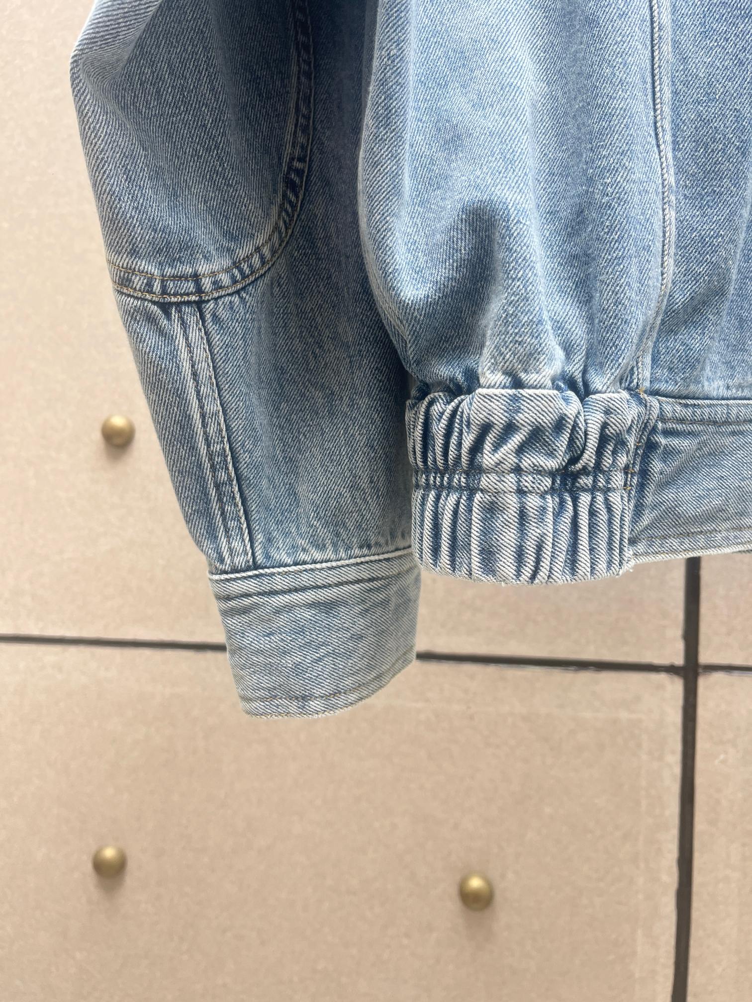 ❤️翻领牛仔夹克外套！棉 SML