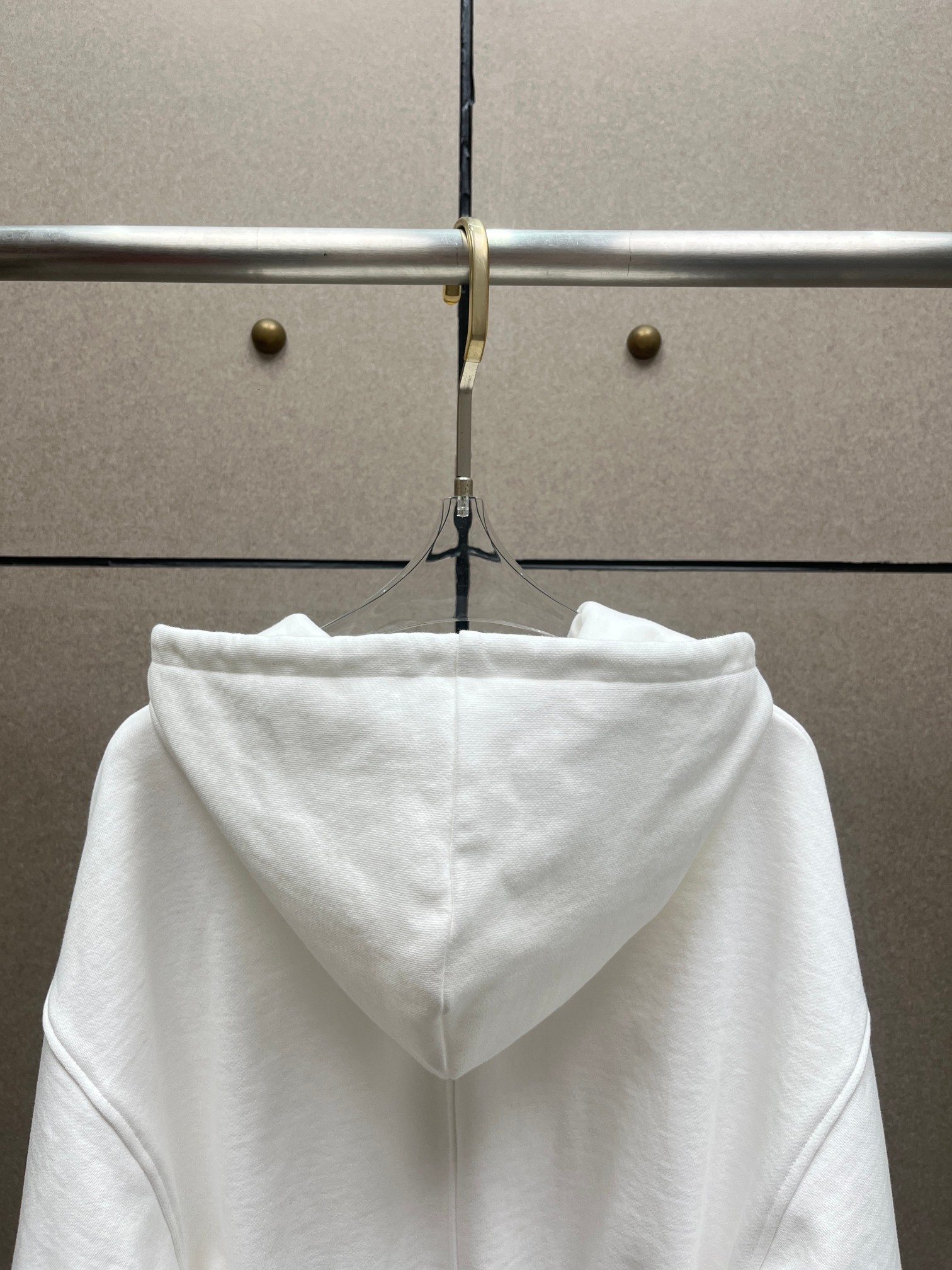 ❤️连帽拉链卫衣外套！棉 白 SML