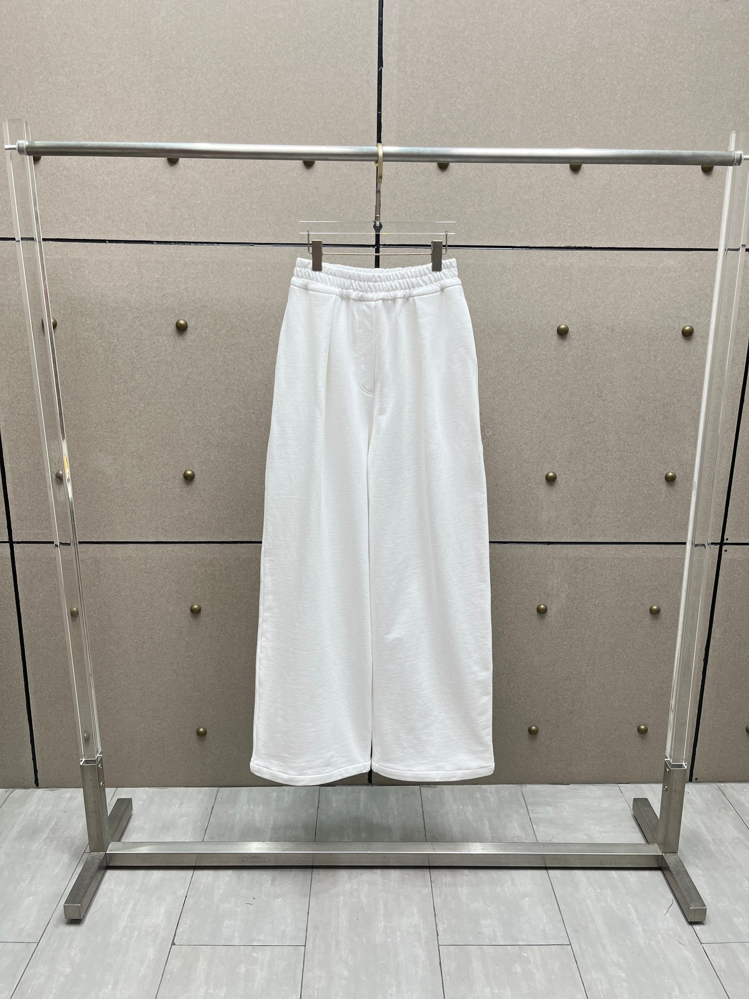 ❤️橡筋腰卫裤！棉 白 SML