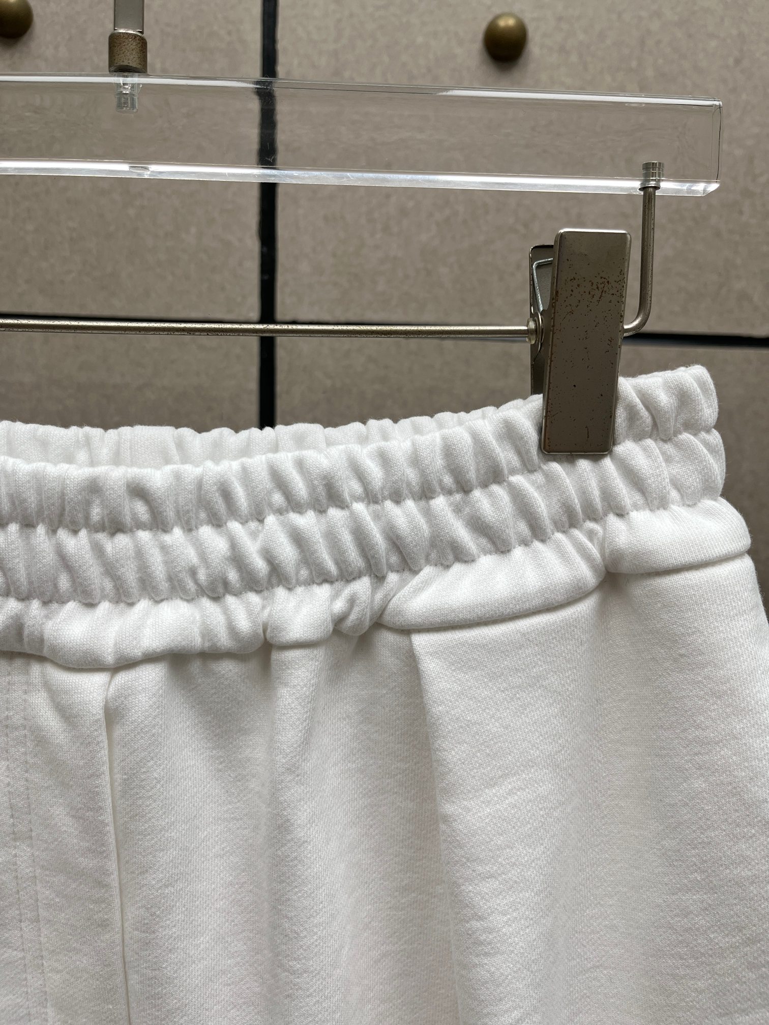 ❤️橡筋腰卫裤！棉 白 SML